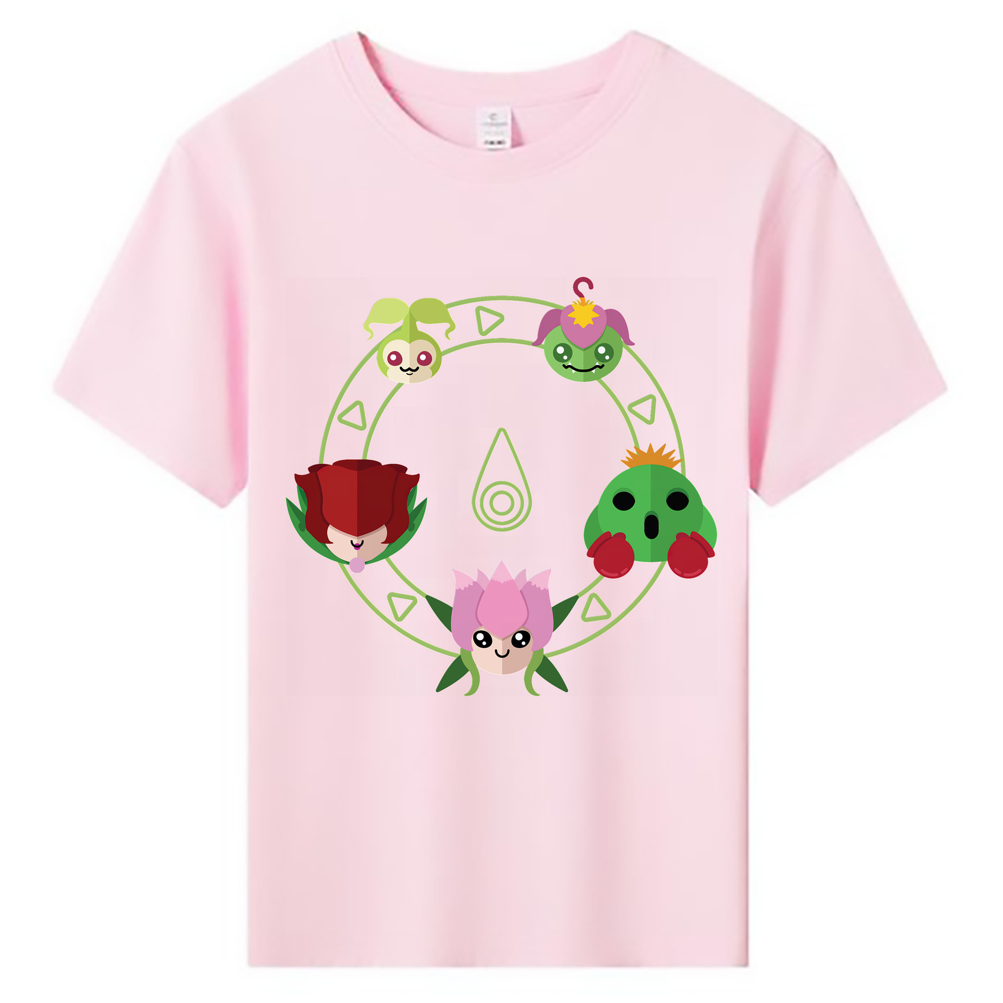 （画像用） Digimon デジタルモンスター/デジモン 綿100％キッズTシャツ（フロントプリント）