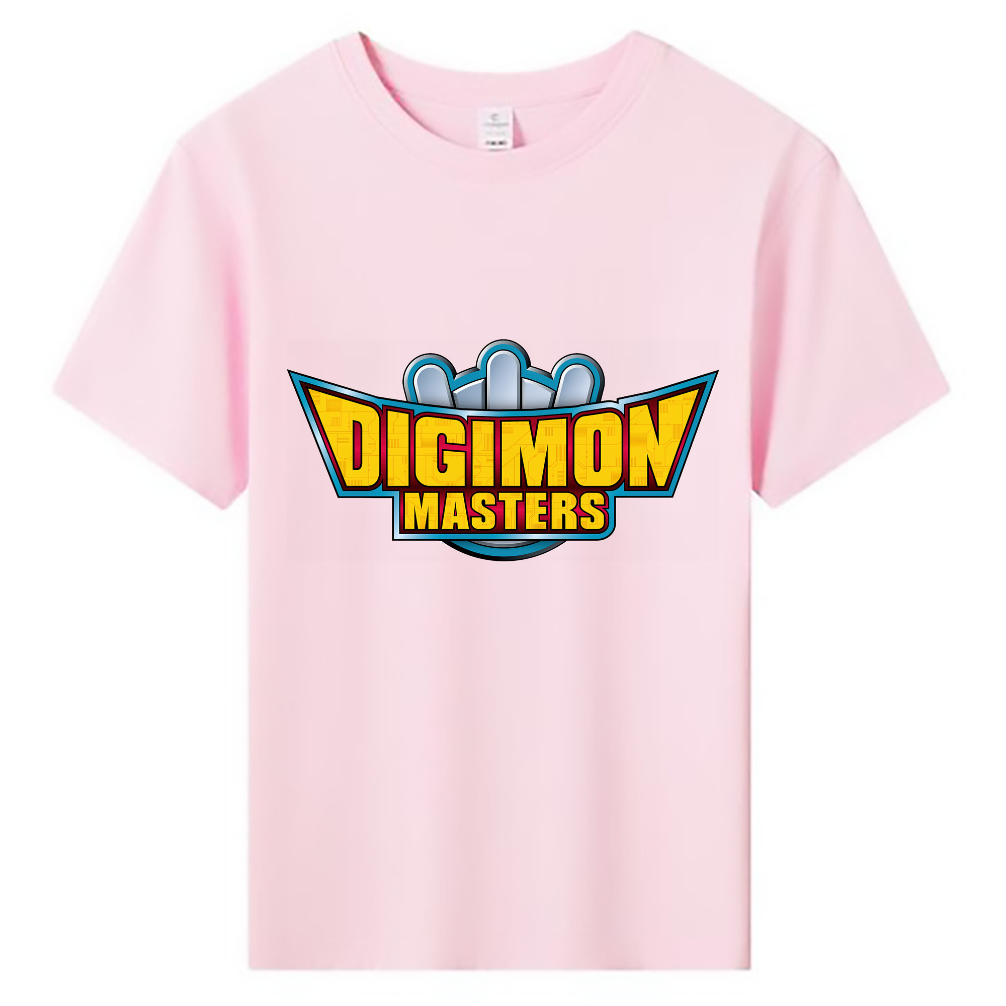 （画像用） Digimon デジタルモンスター/デジモン 綿100％キッズTシャツ（フロントプリント）