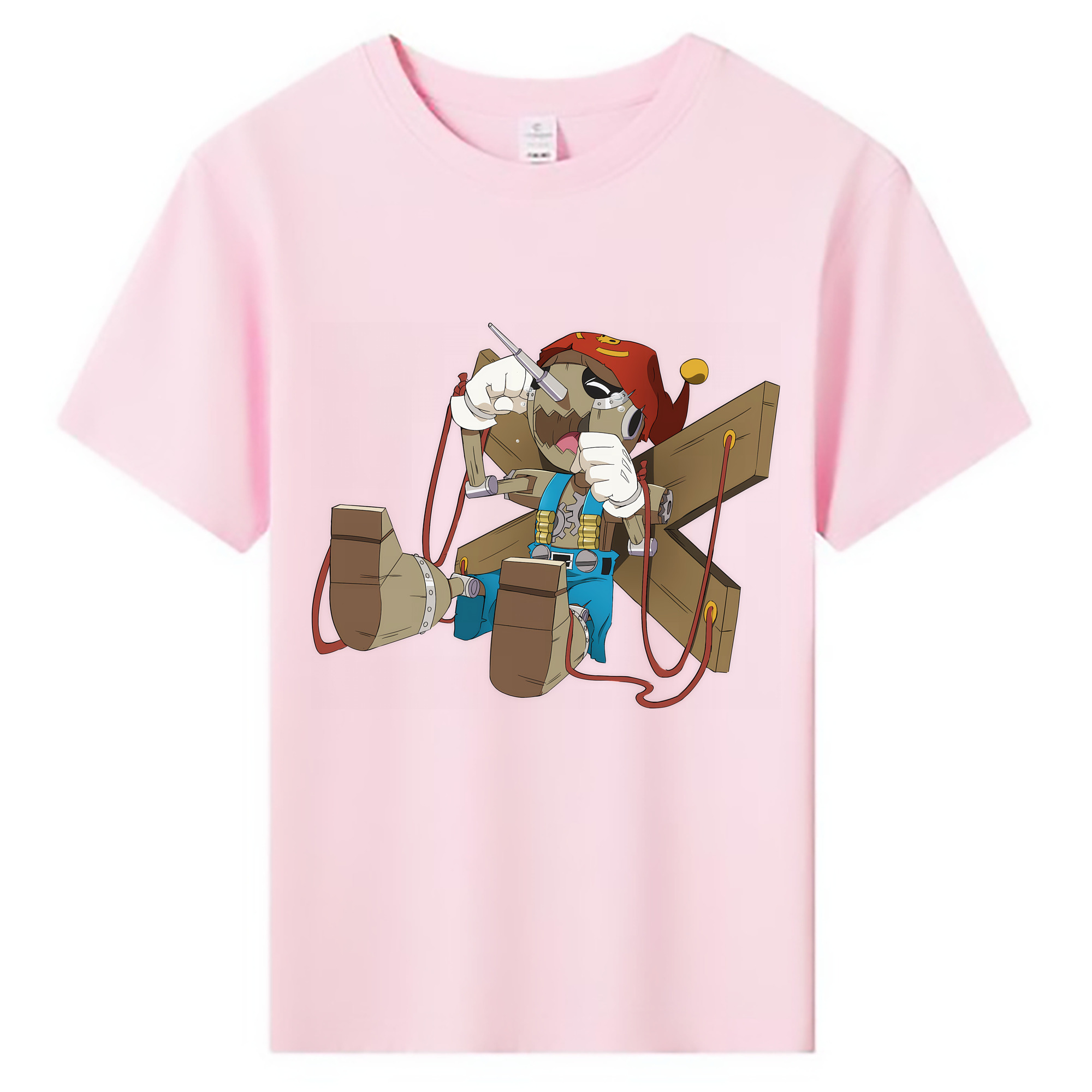 （画像用） Digimon デジタルモンスター/デジモン 綿100％キッズTシャツ（フロントプリント）