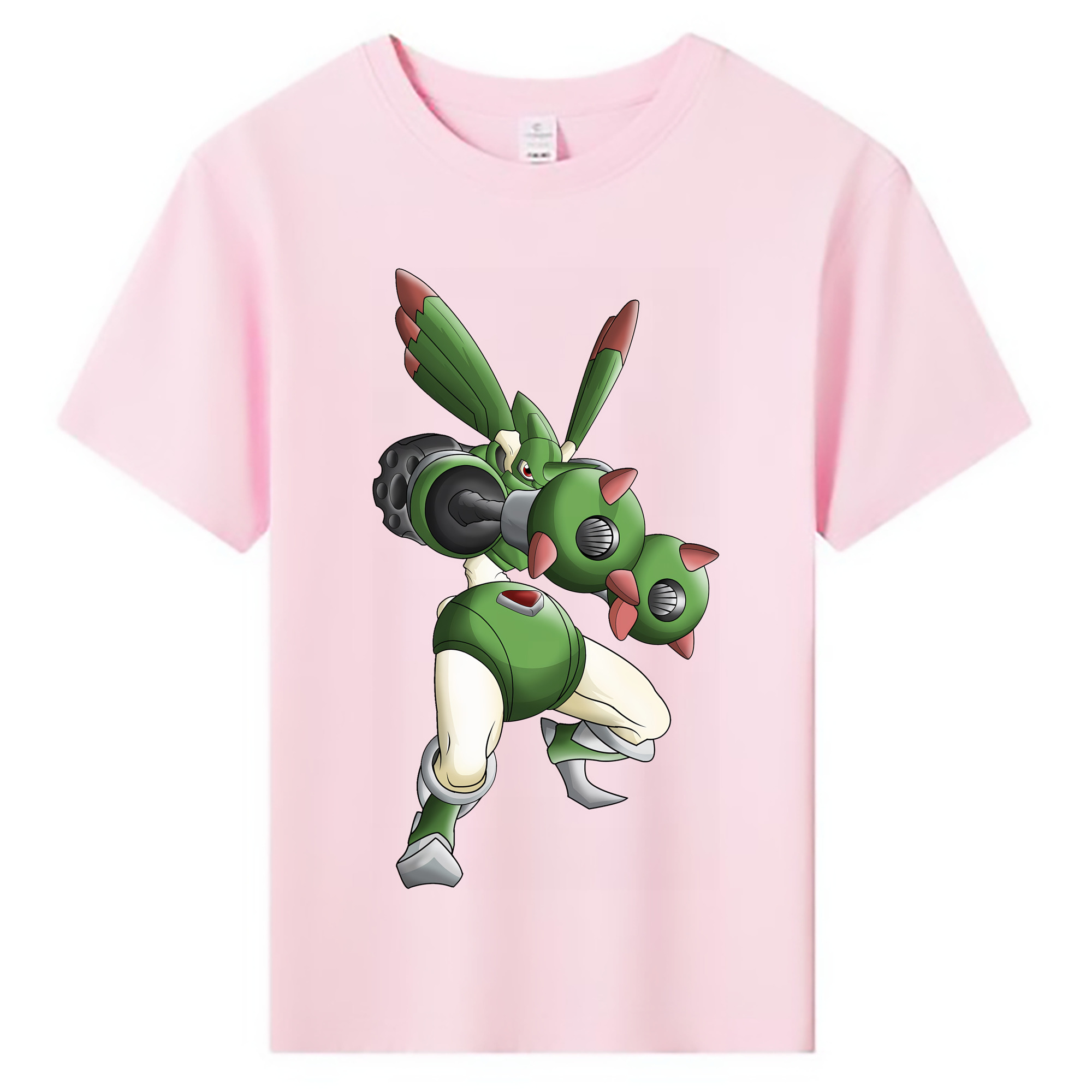 （画像用） Digimon デジタルモンスター/デジモン 綿100％キッズTシャツ（フロントプリント）