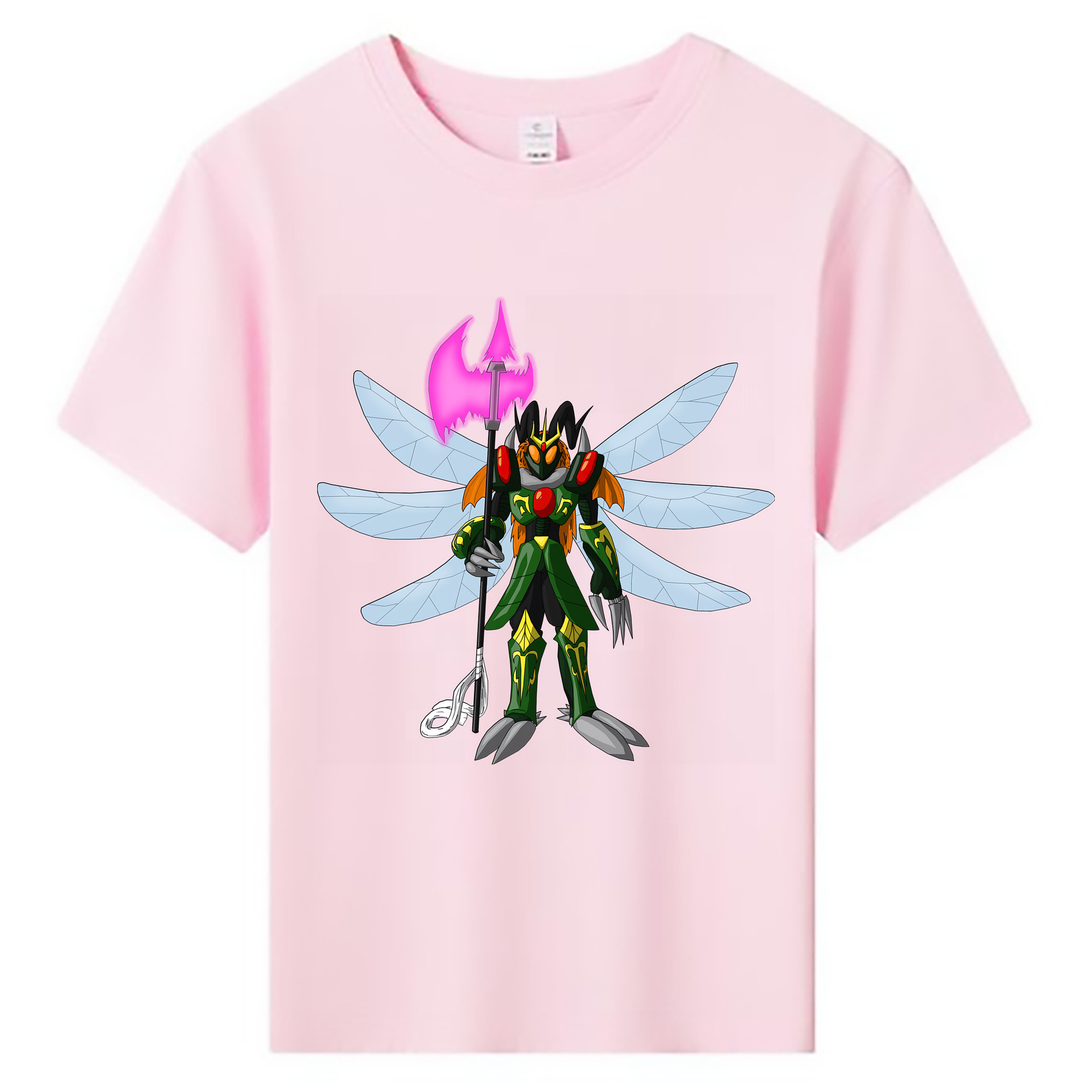 （画像用） Digimon デジタルモンスター/デジモン 綿100％キッズTシャツ（フロントプリント）