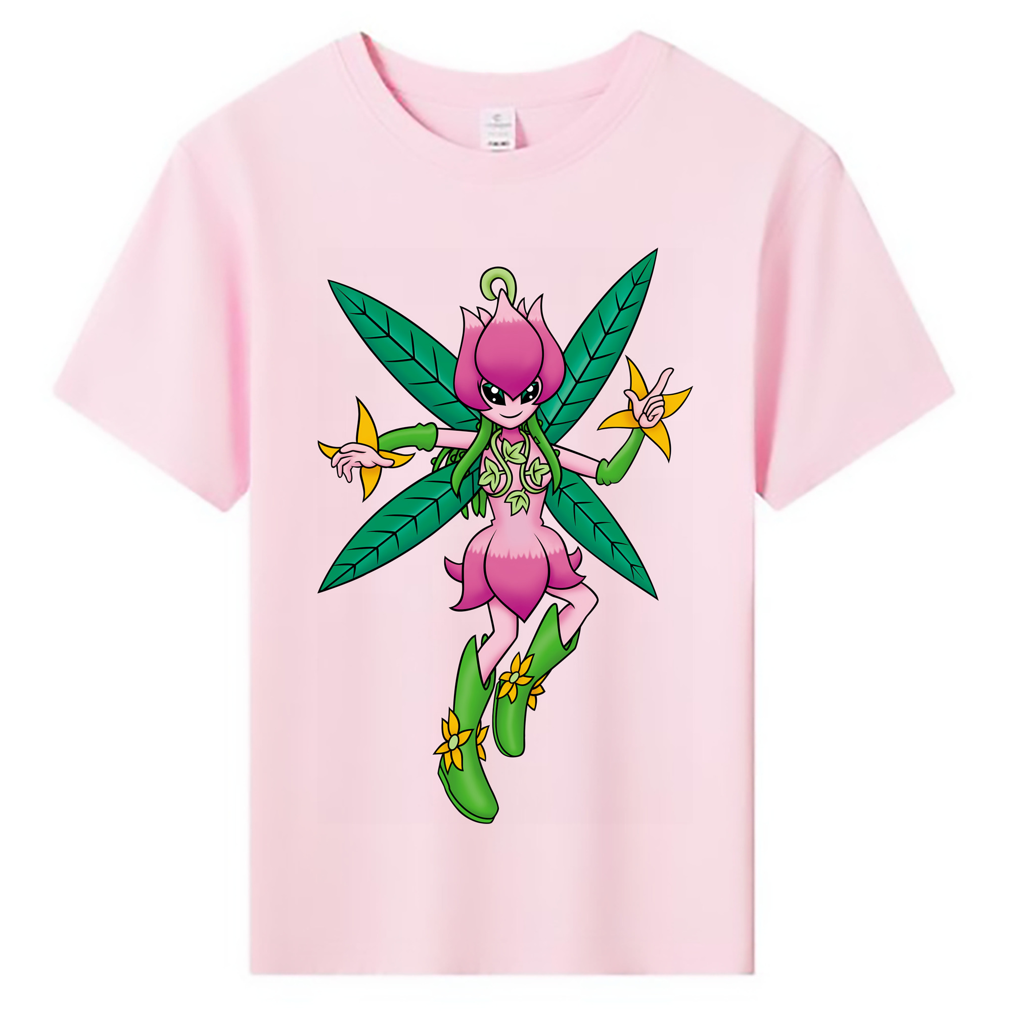 （画像用） Digimon デジタルモンスター/デジモン 綿100％キッズTシャツ（フロントプリント）