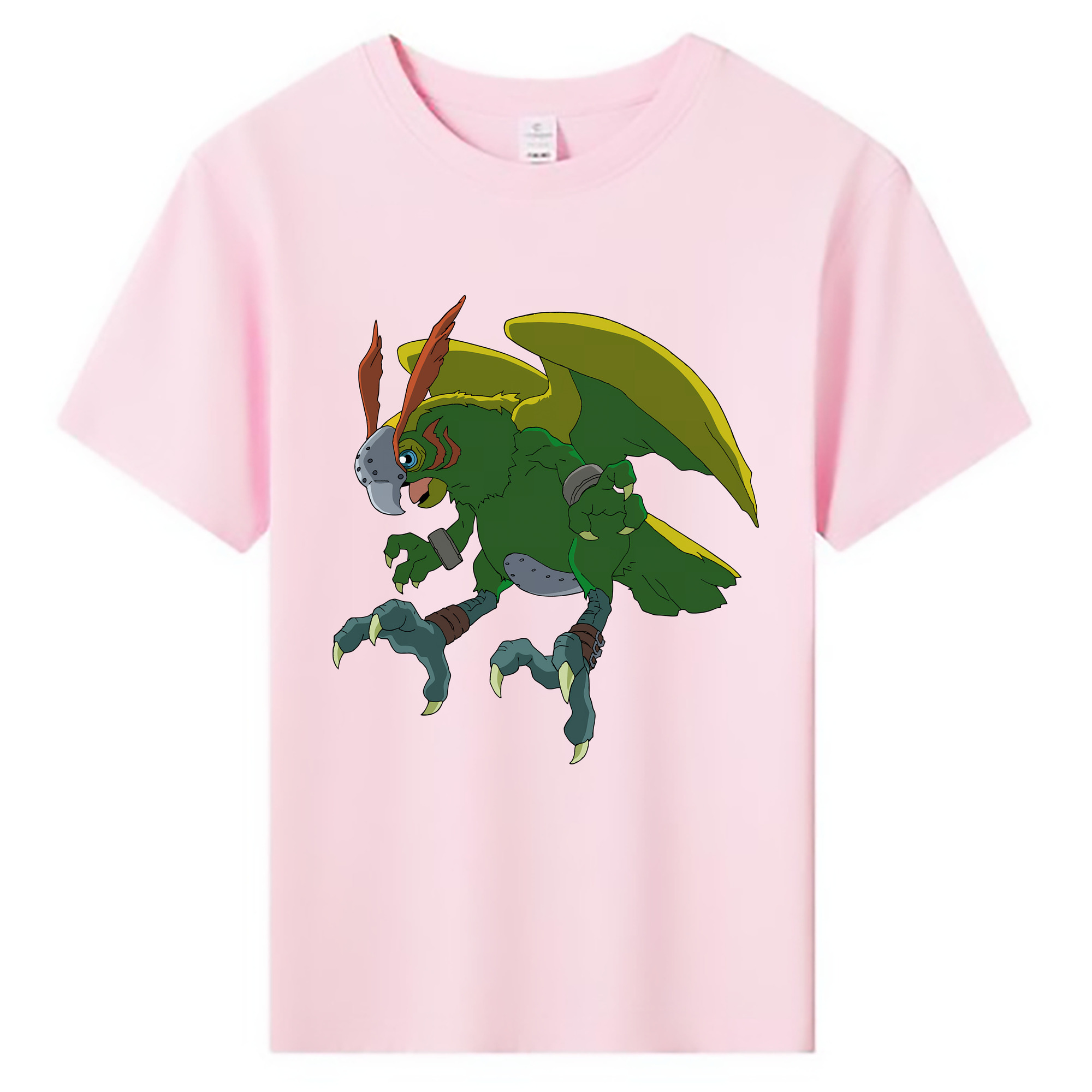 （画像用） Digimon デジタルモンスター/デジモン 綿100％キッズTシャツ（フロントプリント）