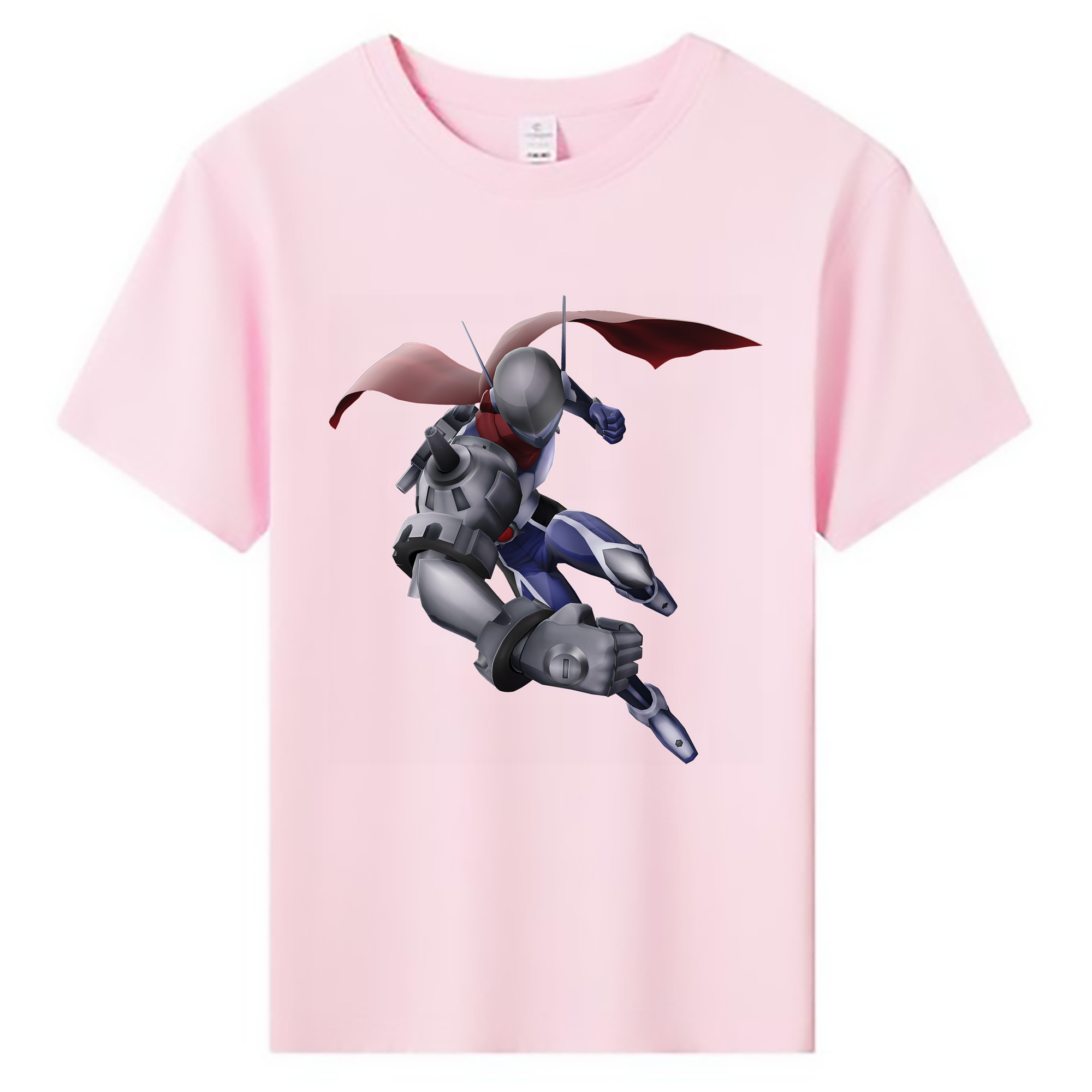 （画像用） Digimon デジタルモンスター/デジモン 綿100％キッズTシャツ（フロントプリント）