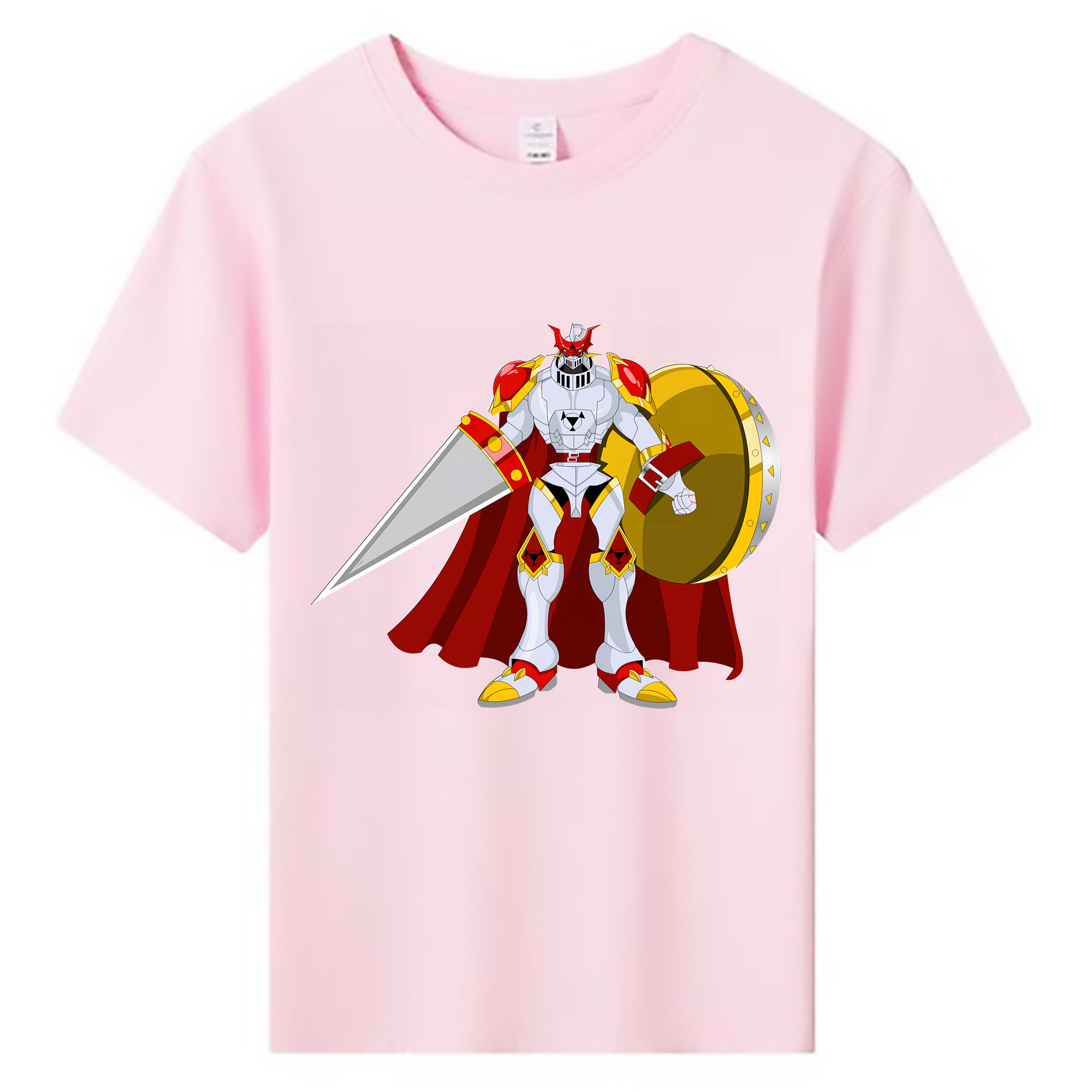 （画像用） Digimon デジタルモンスター/デジモン 綿100％キッズTシャツ（フロントプリント）
