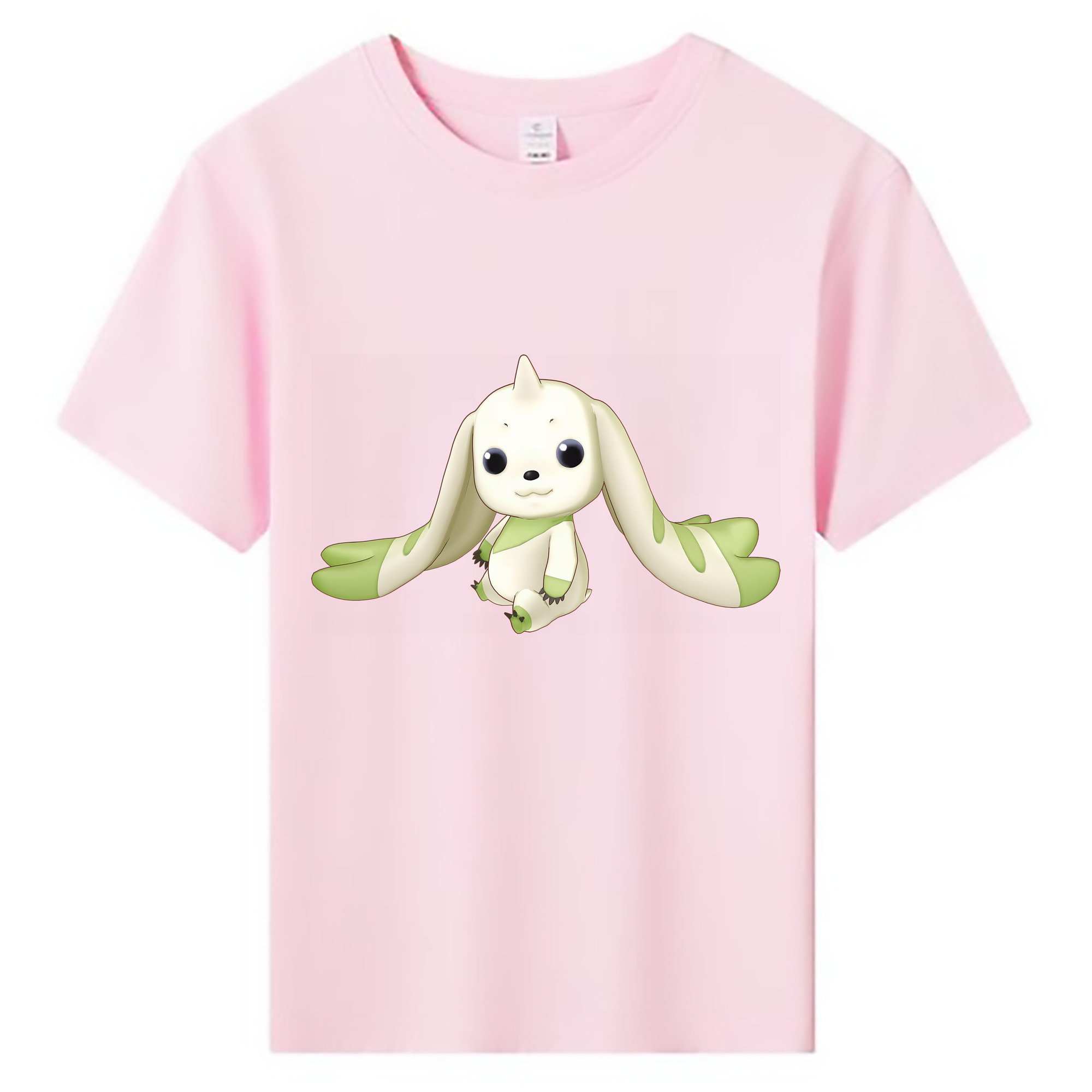 （画像用） Digimon デジタルモンスター/デジモン 綿100％キッズTシャツ（フロントプリント）