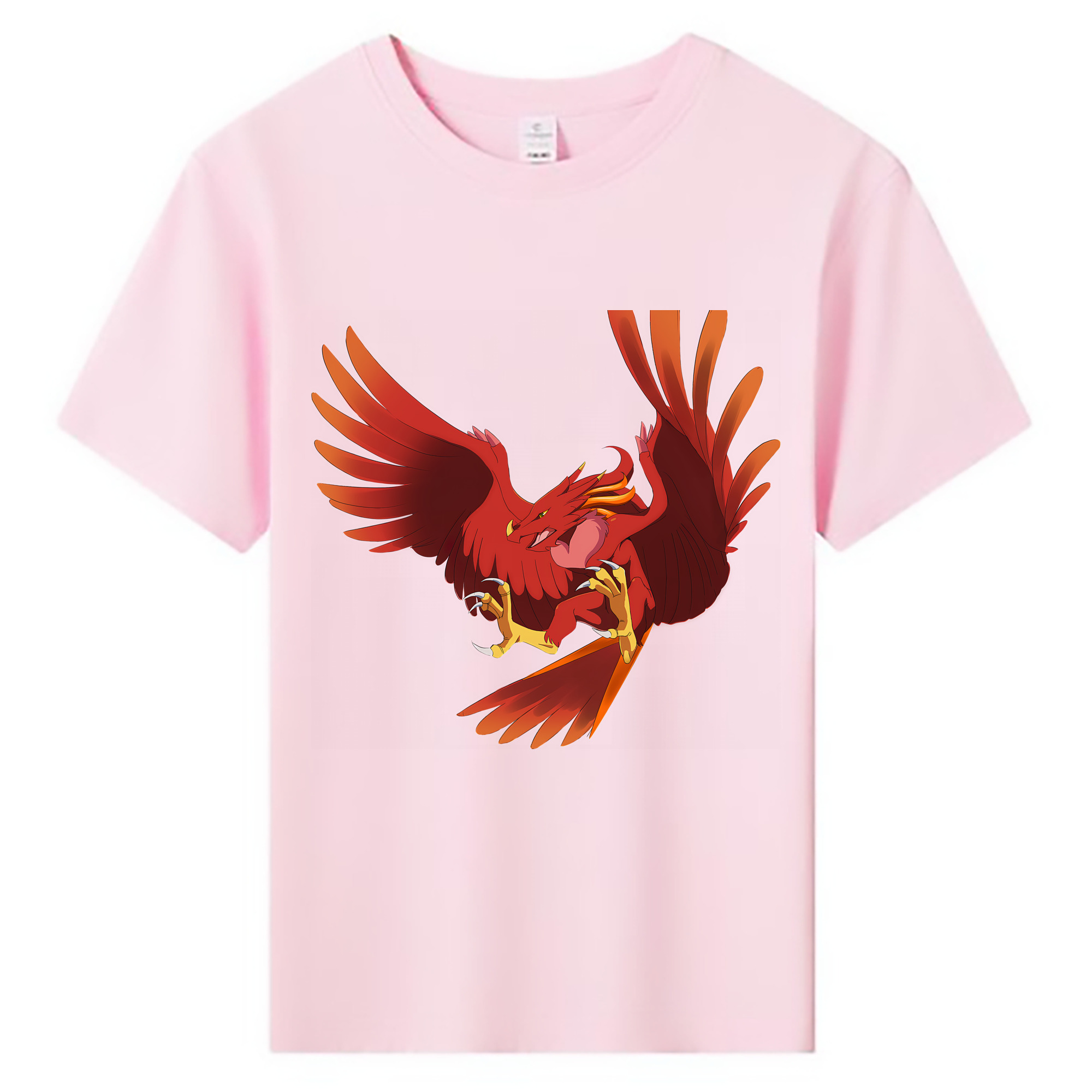 （画像用） Digimon デジタルモンスター/デジモン 綿100％キッズTシャツ（フロントプリント）