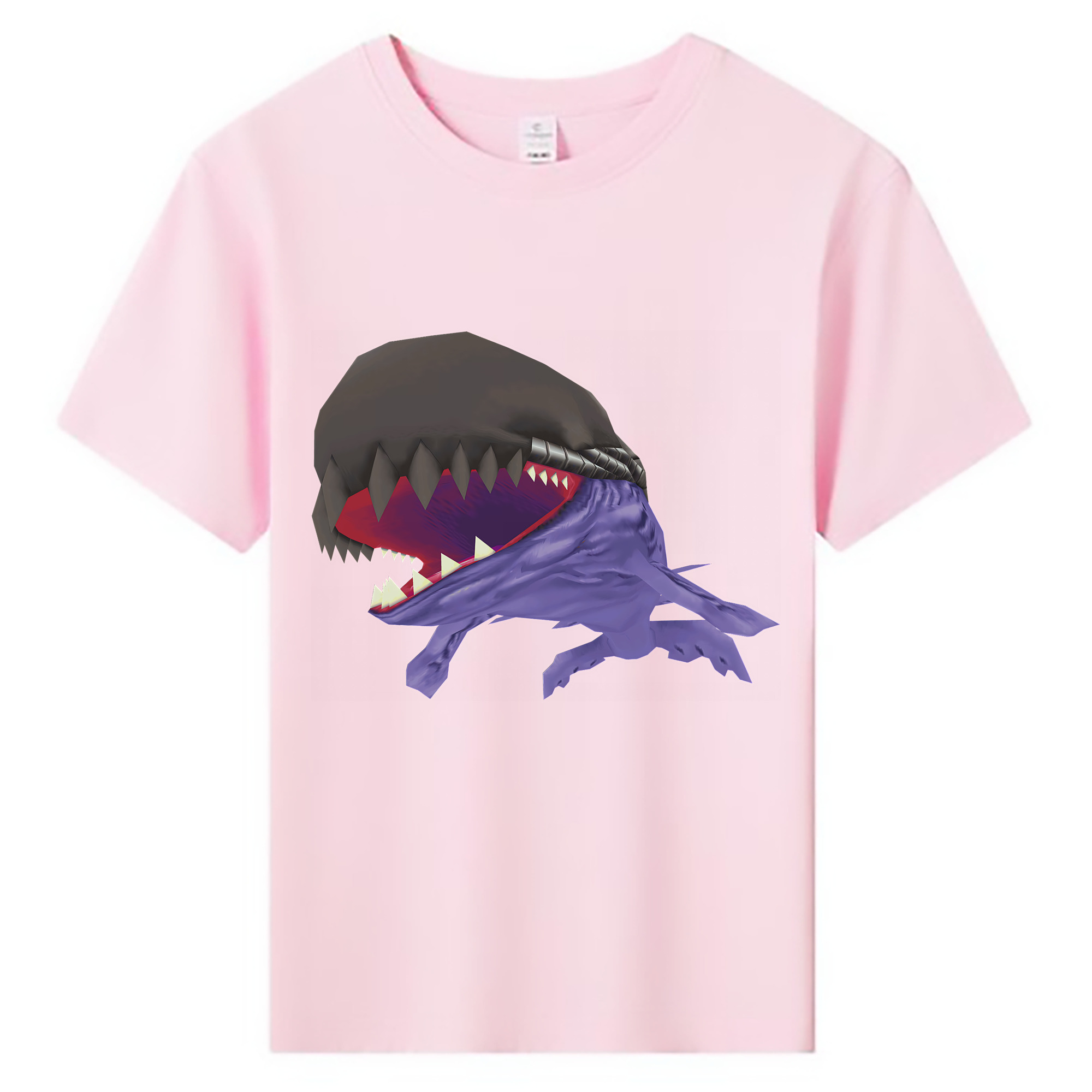 （画像用） Digimon デジタルモンスター/デジモン 綿100％キッズTシャツ（フロントプリント）