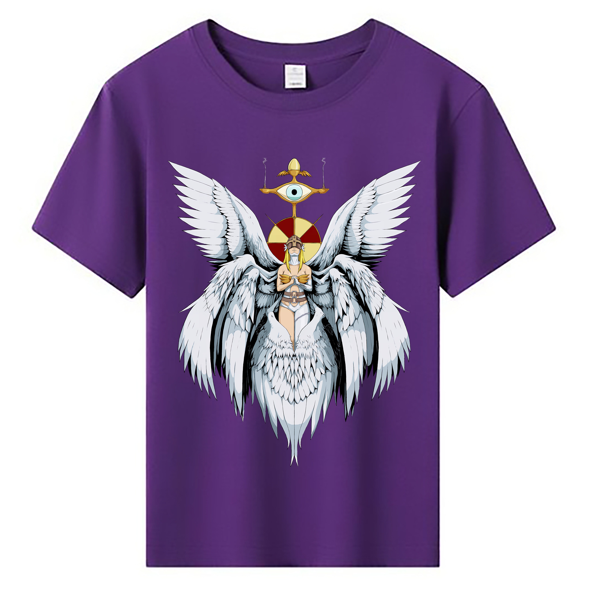 （画像用） Digimon デジタルモンスター/デジモン 綿100％キッズTシャツ（フロントプリント）