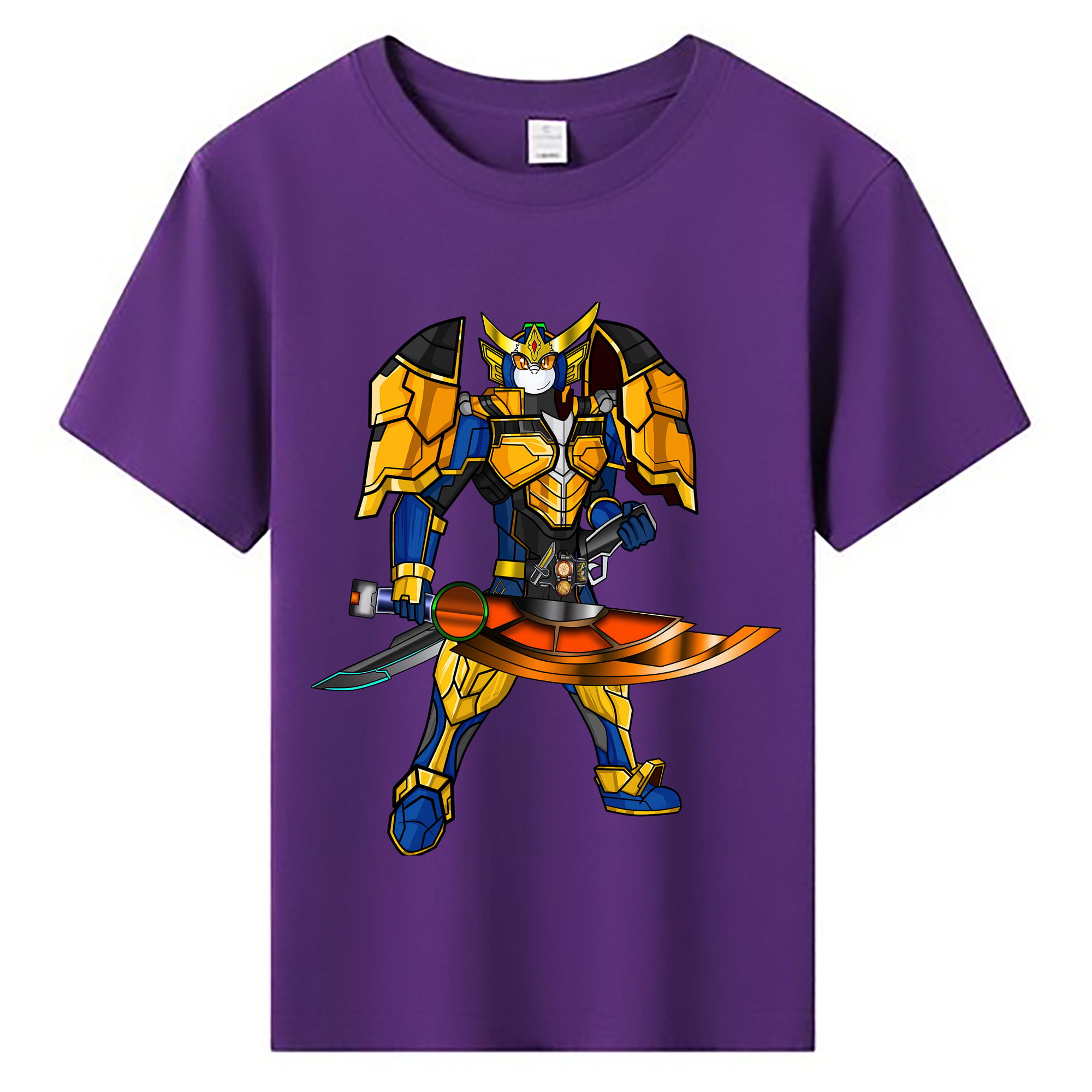 （画像用） Digimon デジタルモンスター/デジモン 綿100％キッズTシャツ（フロントプリント）