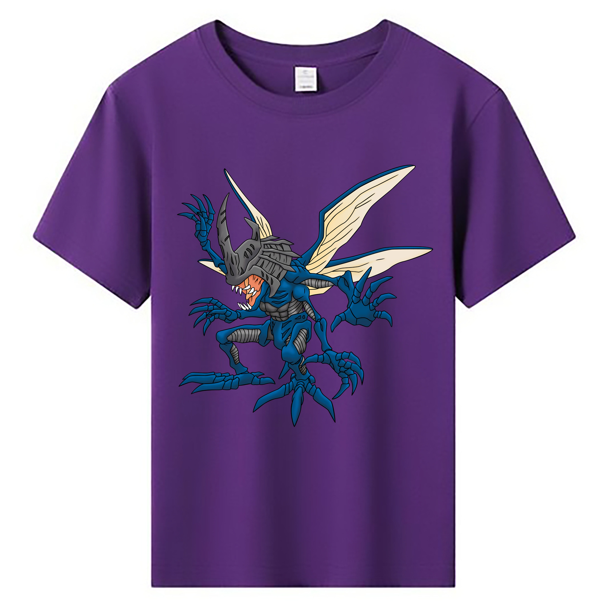 （画像用） Digimon デジタルモンスター/デジモン 綿100％キッズTシャツ（フロントプリント）