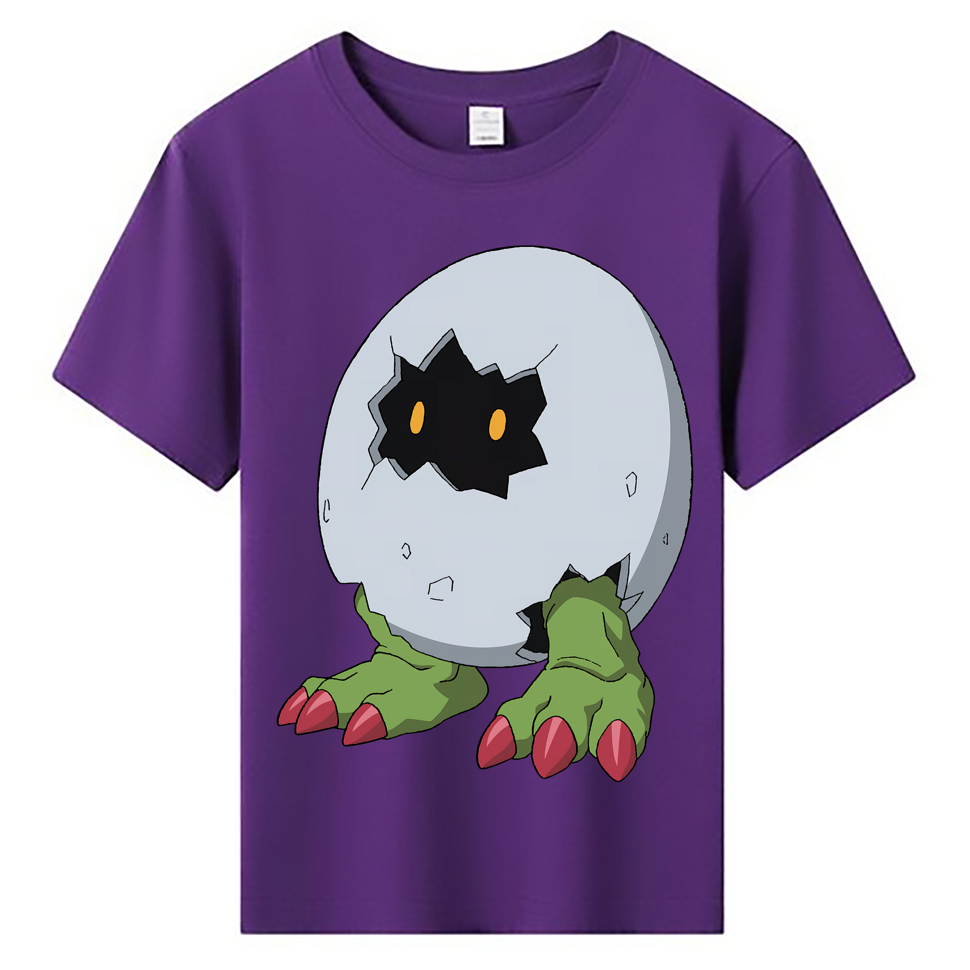（画像用） Digimon デジタルモンスター/デジモン 綿100％キッズTシャツ（フロントプリント）