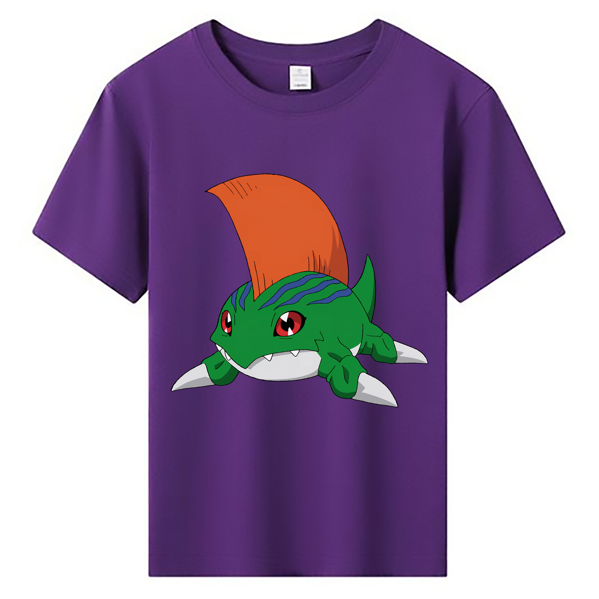 （画像用） Digimon デジタルモンスター/デジモン 綿100％キッズTシャツ（フロントプリント）