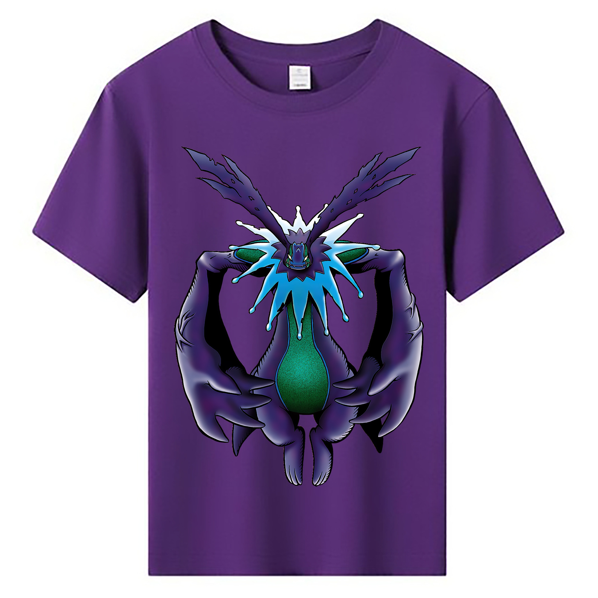 （画像用） Digimon デジタルモンスター/デジモン 綿100％キッズTシャツ（フロントプリント）