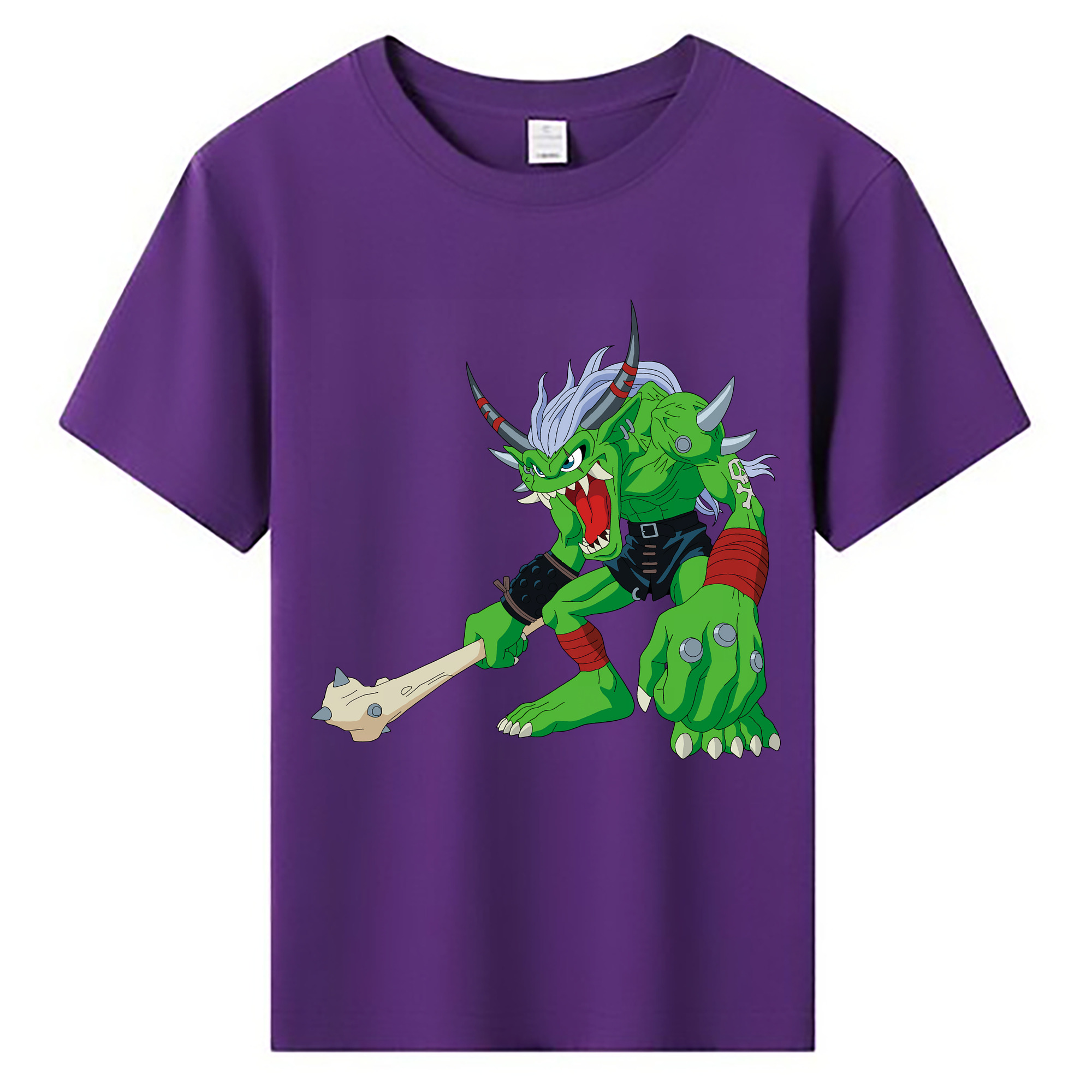 （画像用） Digimon デジタルモンスター/デジモン 綿100％キッズTシャツ（フロントプリント）