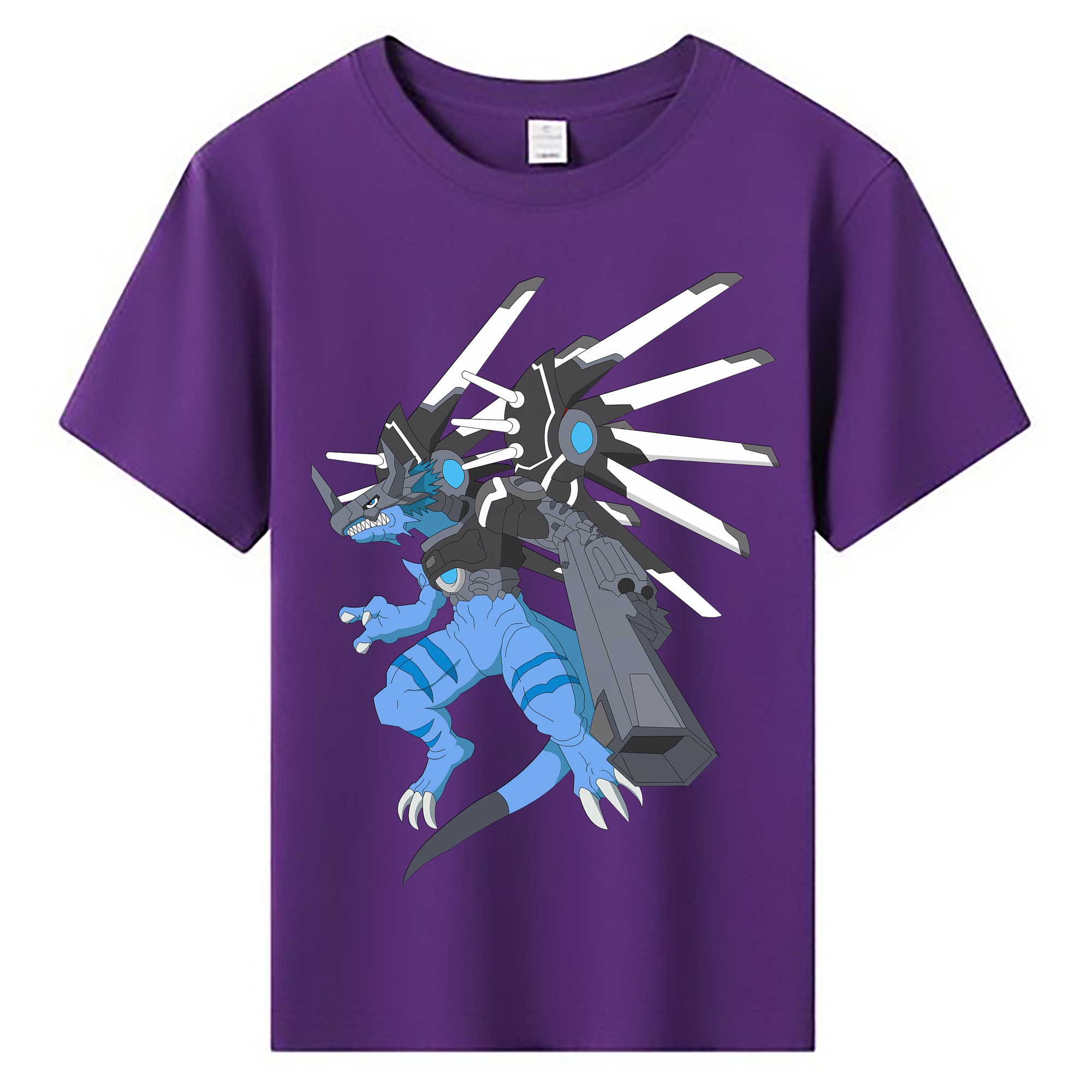 （画像用） Digimon デジタルモンスター/デジモン 綿100％キッズTシャツ（フロントプリント）