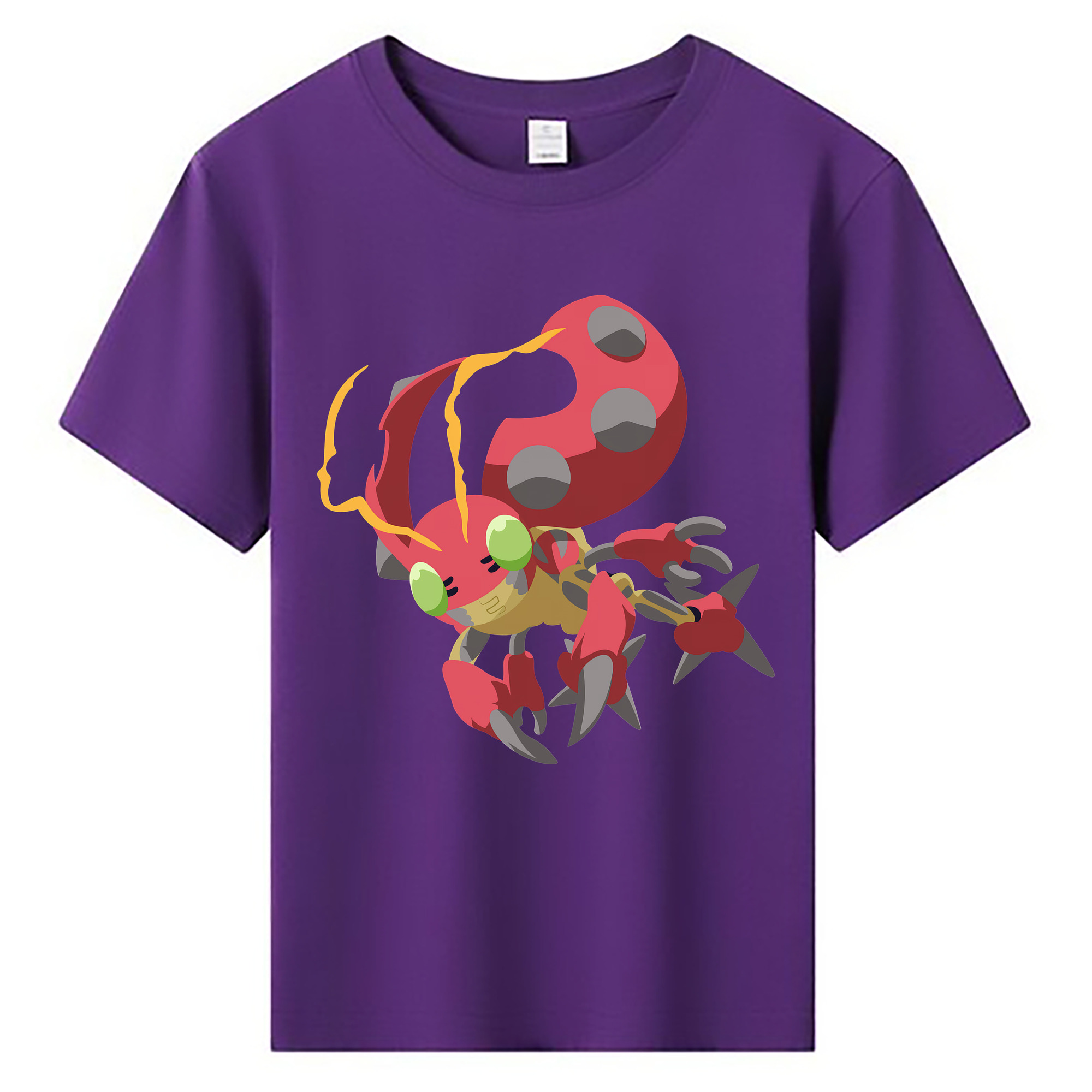 （画像用） Digimon デジタルモンスター/デジモン 綿100％キッズTシャツ（フロントプリント）