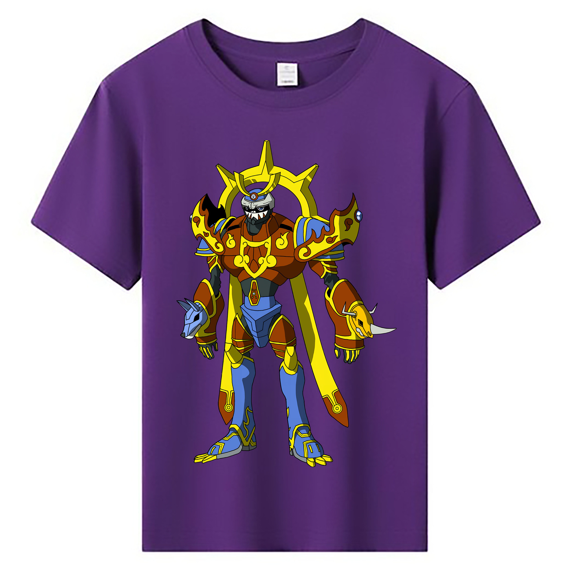 （画像用） Digimon デジタルモンスター/デジモン 綿100％キッズTシャツ（フロントプリント）
