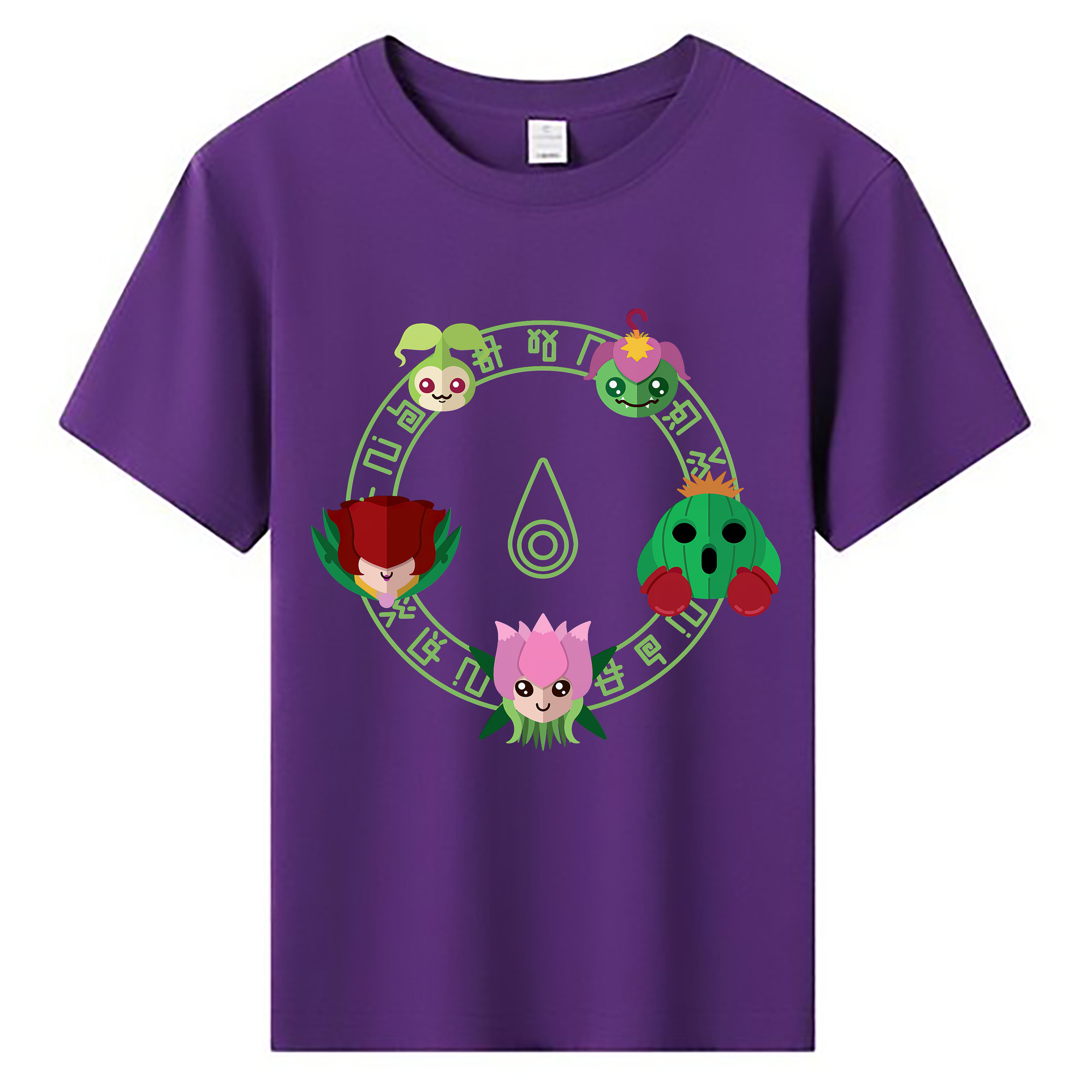 （画像用） Digimon デジタルモンスター/デジモン 綿100％キッズTシャツ（フロントプリント）