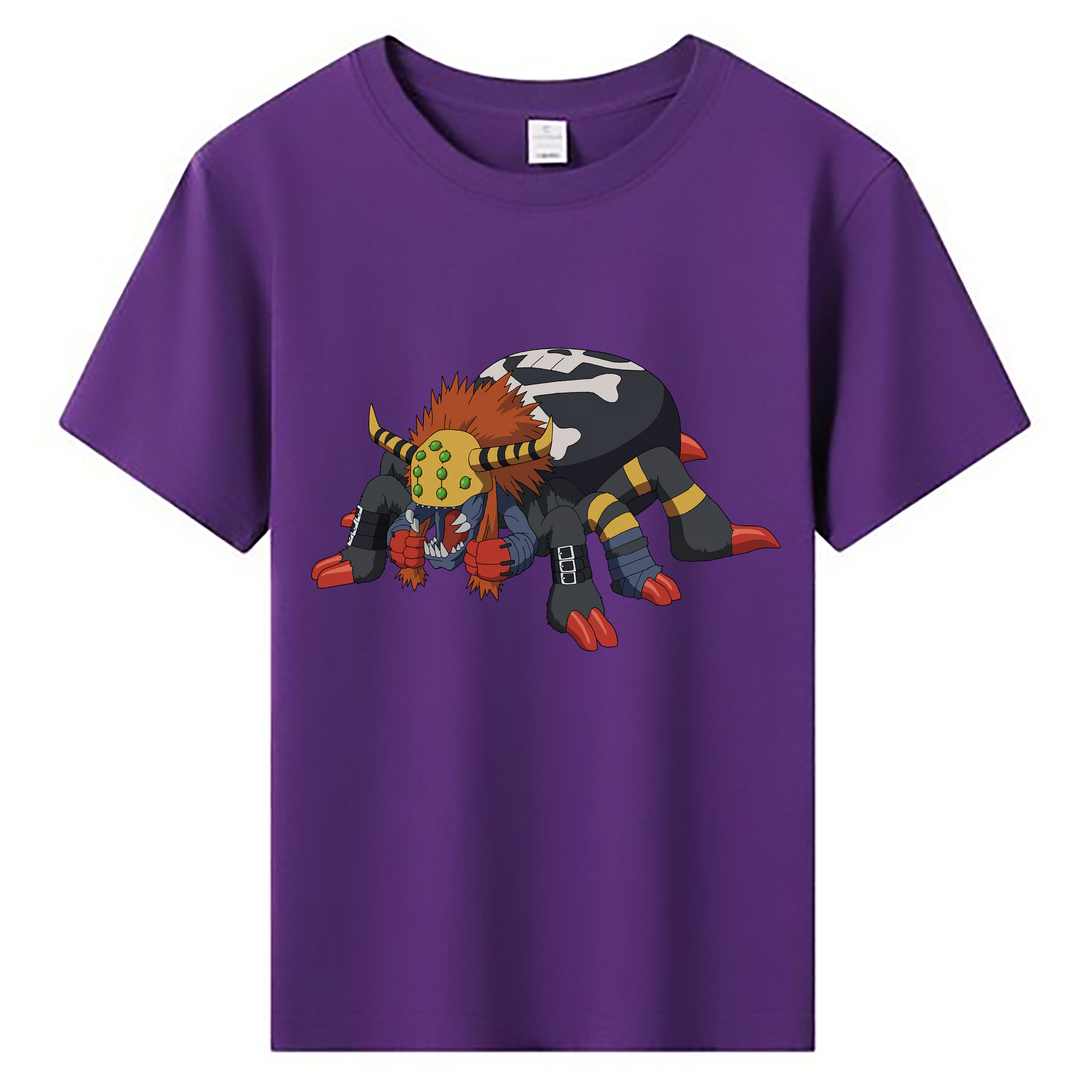 （画像用） Digimon デジタルモンスター/デジモン 綿100％キッズTシャツ（フロントプリント）