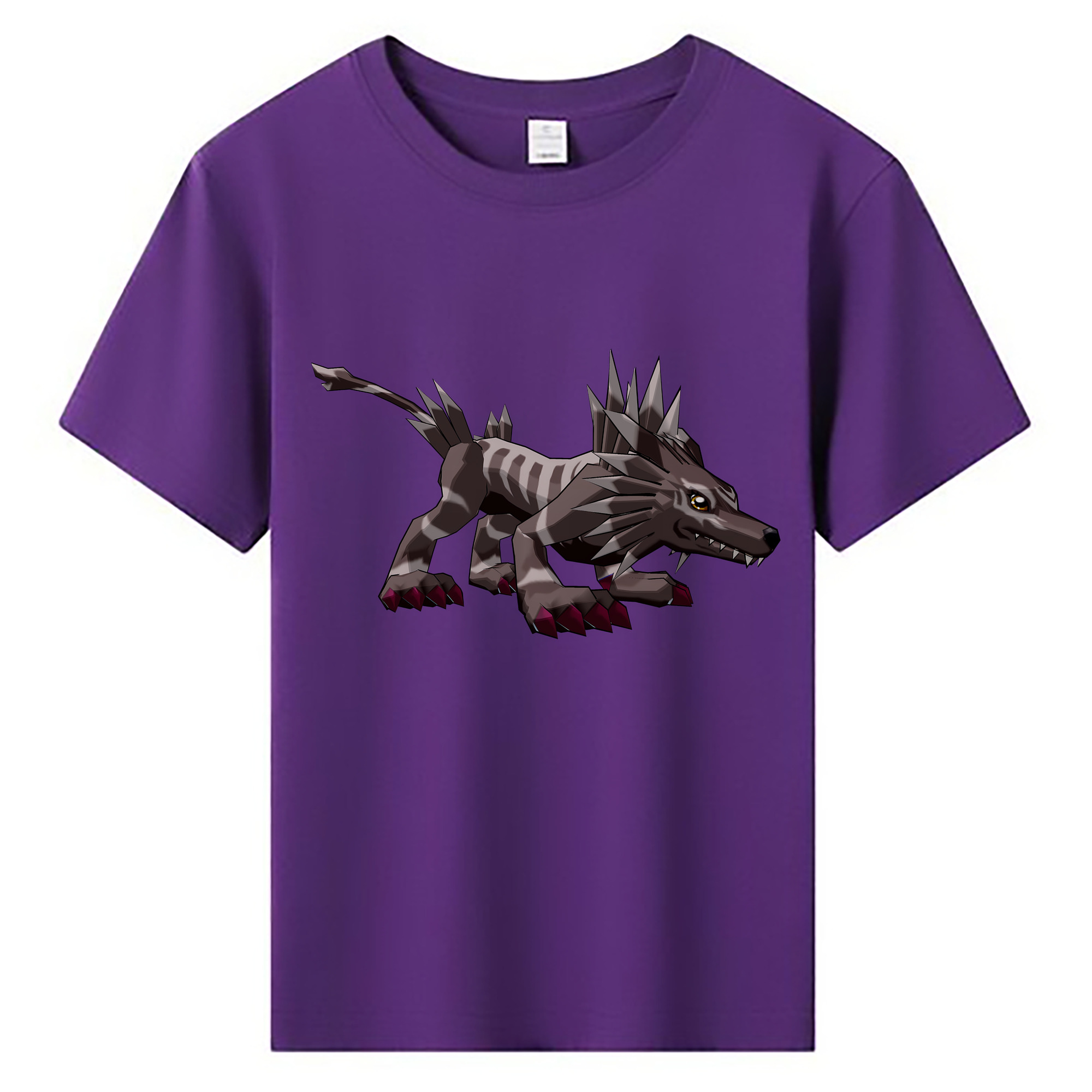 （画像用） Digimon デジタルモンスター/デジモン 綿100％キッズTシャツ（フロントプリント）