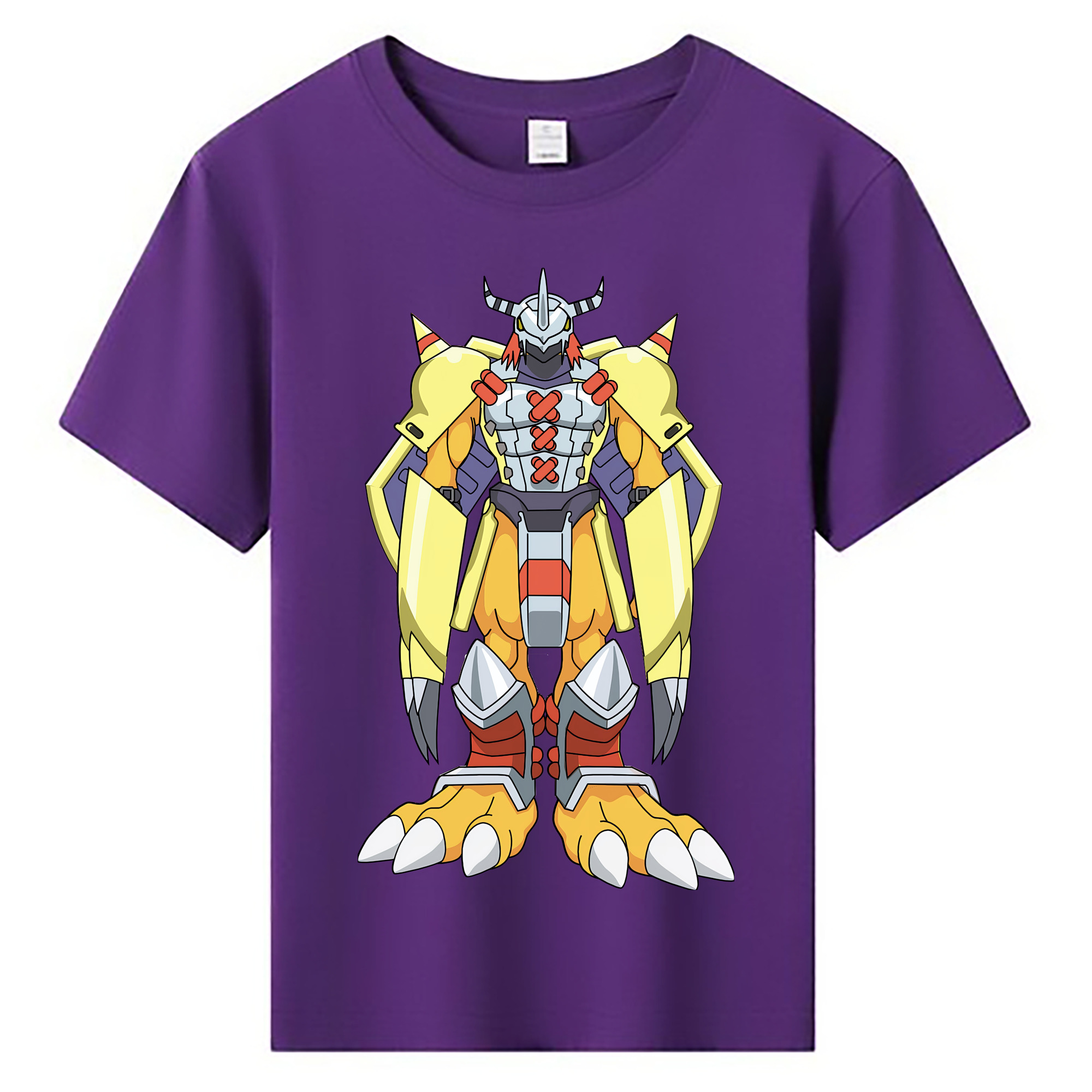 （画像用） Digimon デジタルモンスター/デジモン 綿100％キッズTシャツ（フロントプリント）