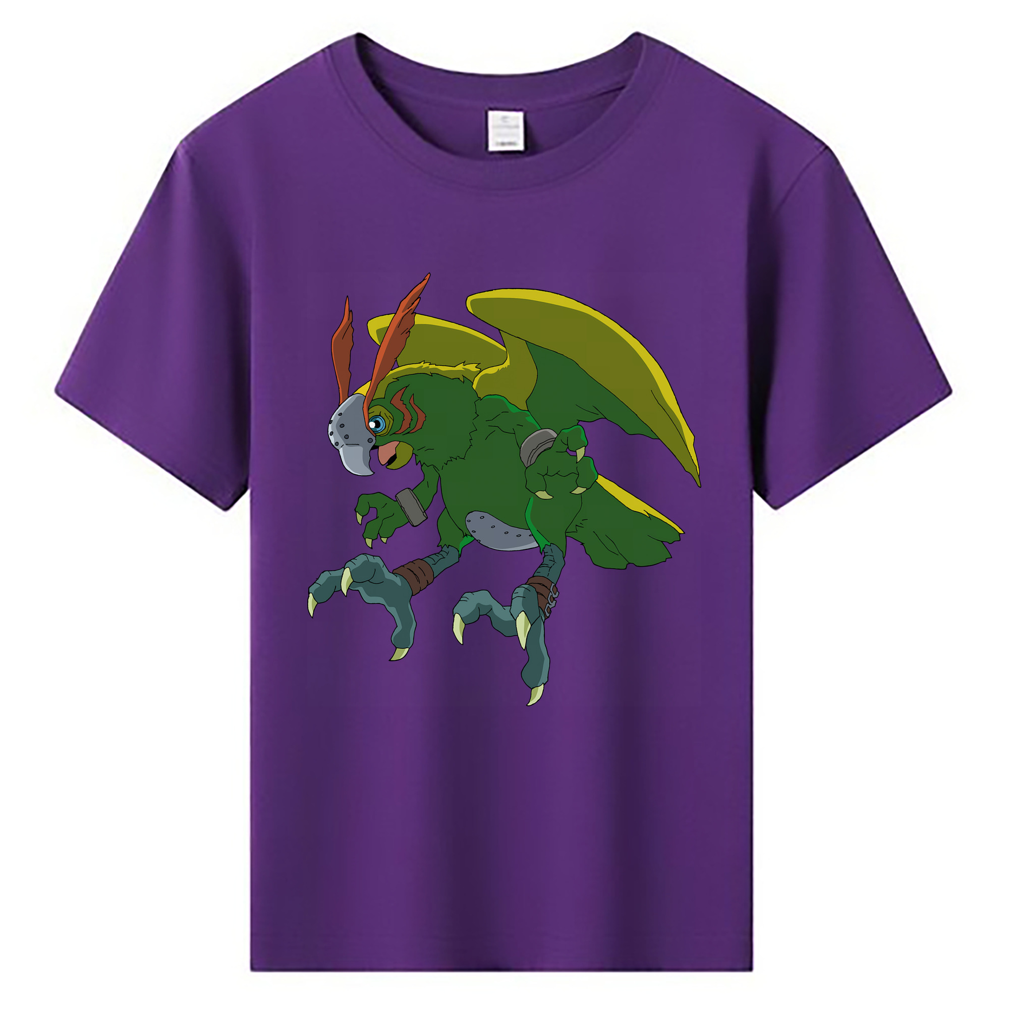 （画像用） Digimon デジタルモンスター/デジモン 綿100％キッズTシャツ（フロントプリント）