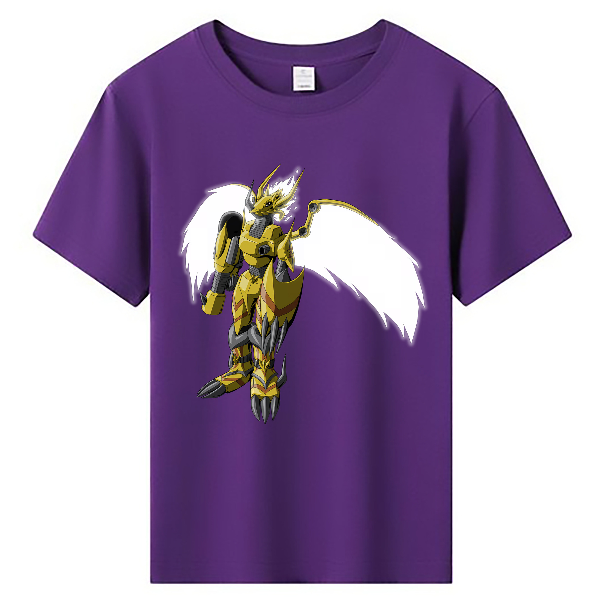 （画像用） Digimon デジタルモンスター/デジモン 綿100％キッズTシャツ（フロントプリント）