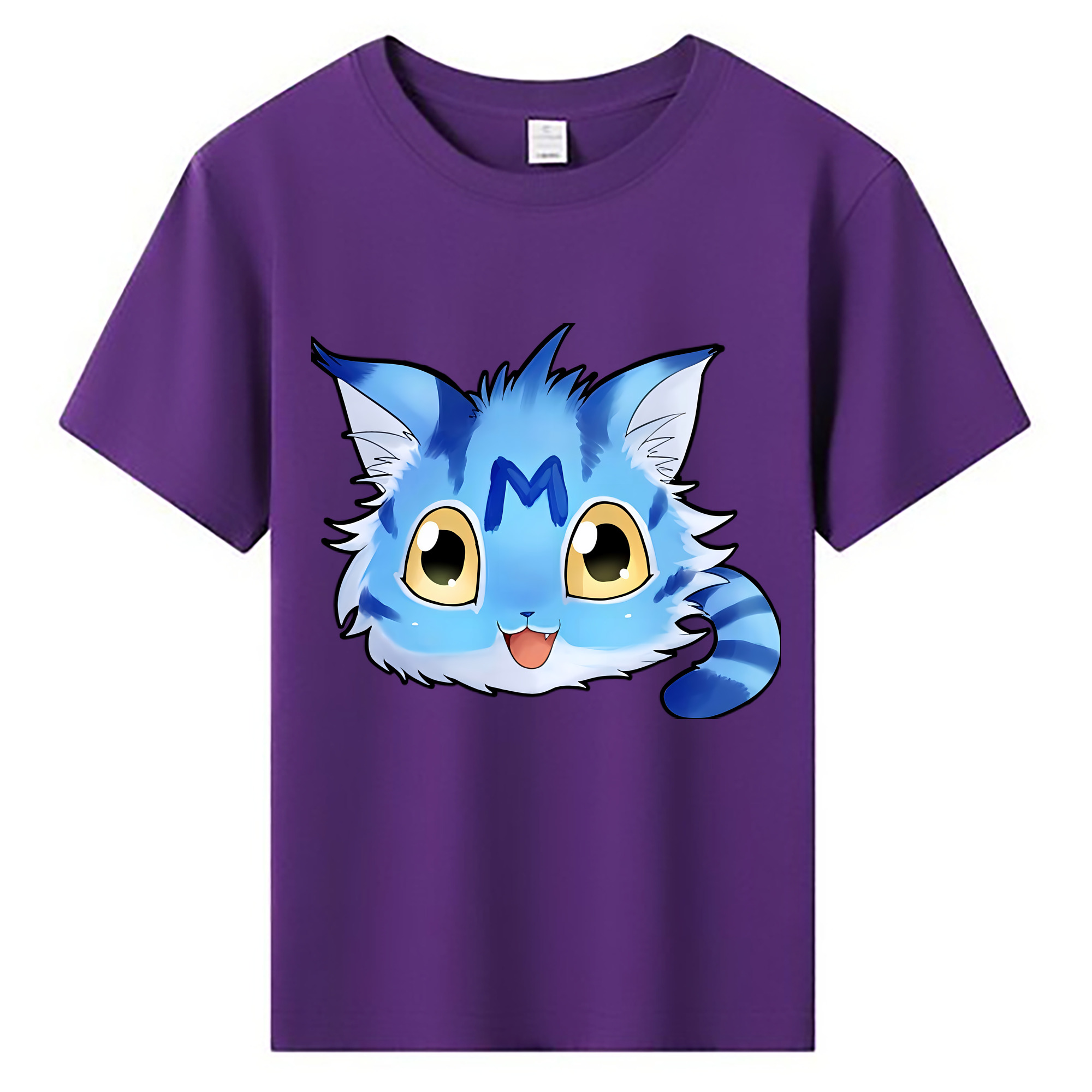 （画像用） Digimon デジタルモンスター/デジモン 綿100％キッズTシャツ（フロントプリント）
