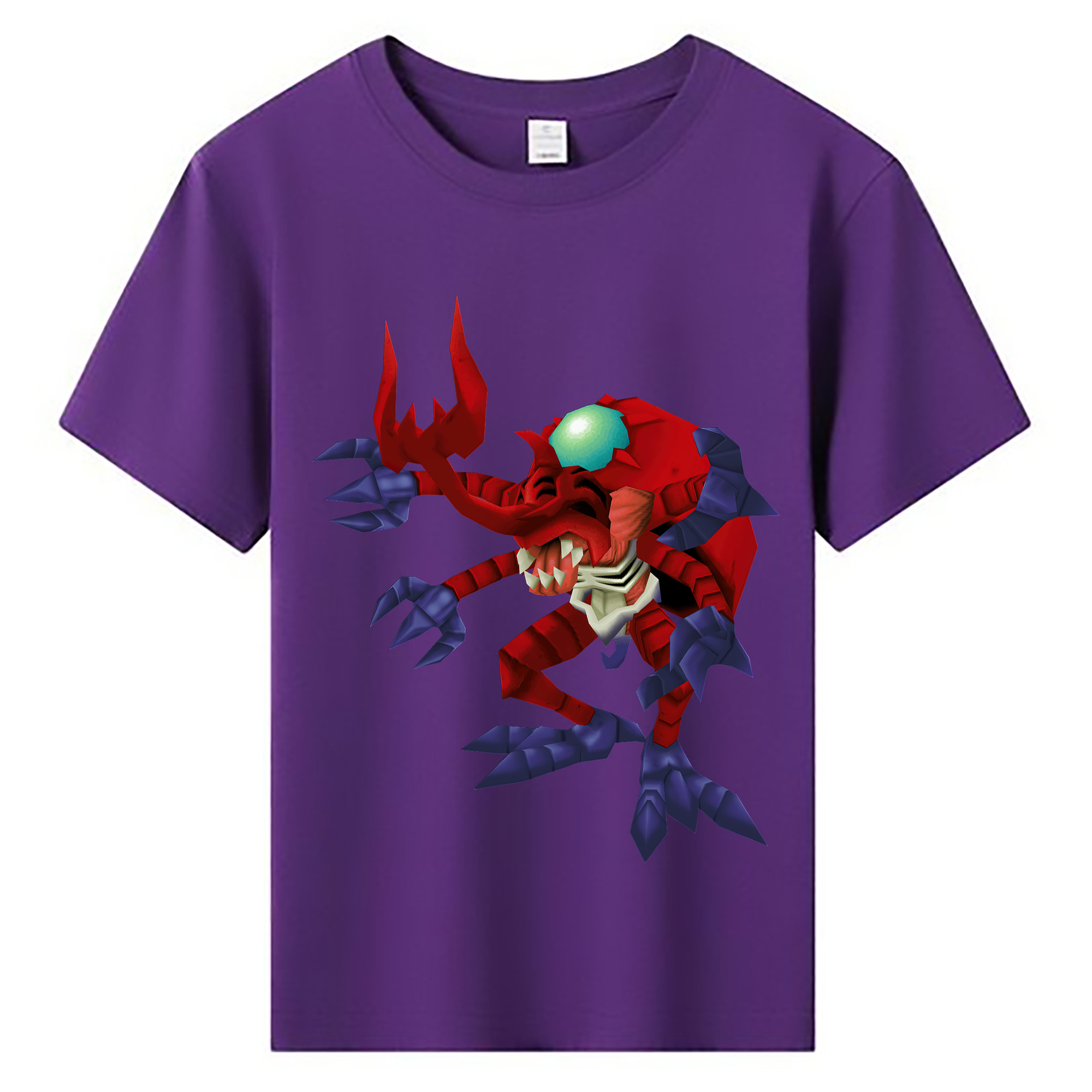 （画像用） Digimon デジタルモンスター/デジモン 綿100％キッズTシャツ（フロントプリント）