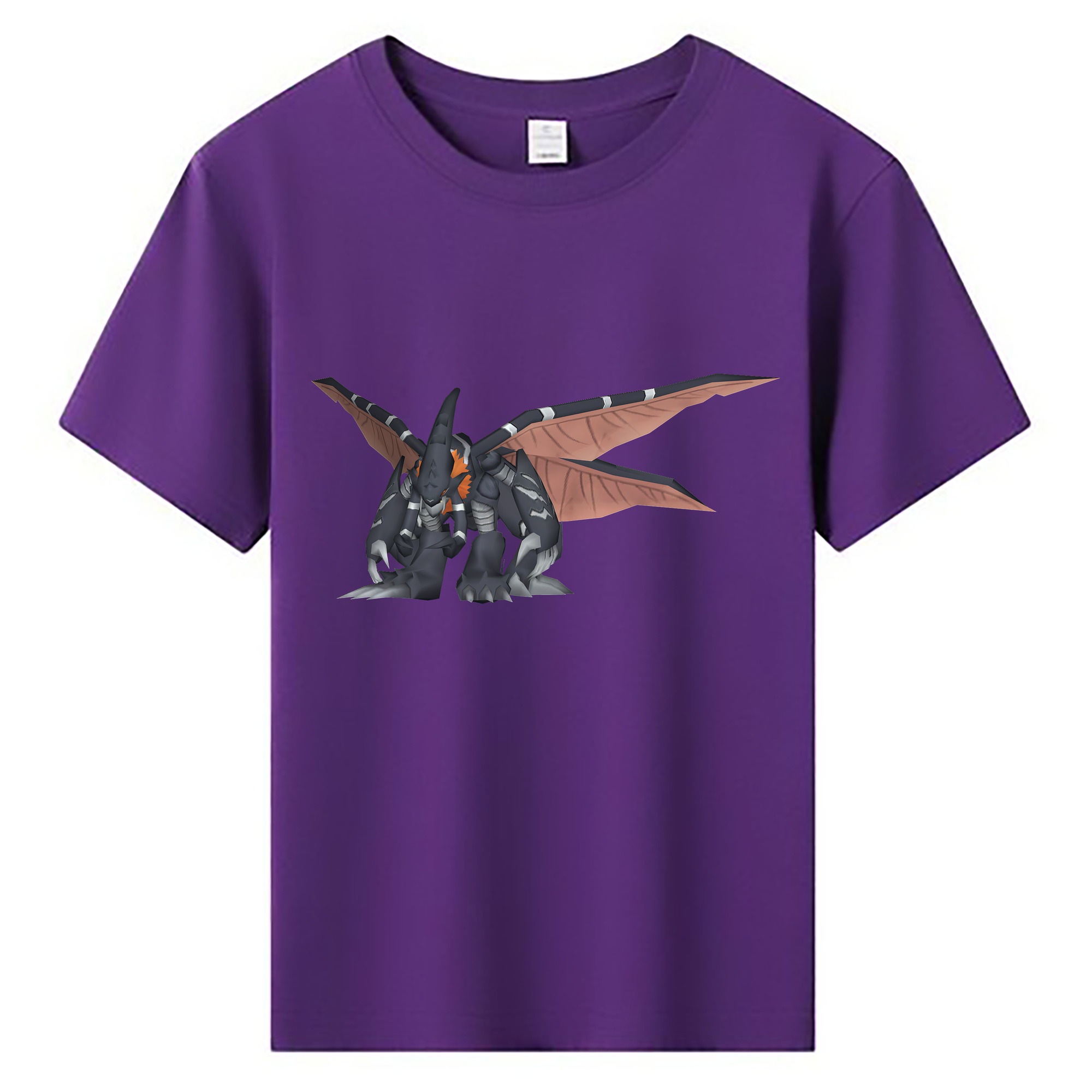 （画像用） Digimon デジタルモンスター/デジモン 綿100％キッズTシャツ（フロントプリント）
