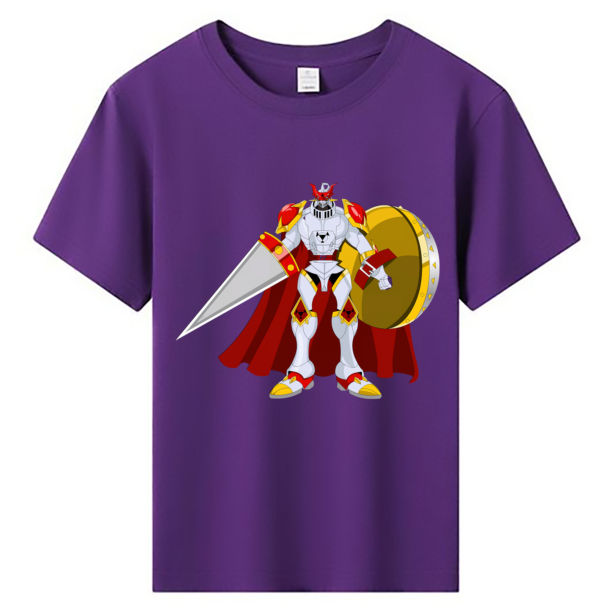 （画像用） Digimon デジタルモンスター/デジモン 綿100％キッズTシャツ（フロントプリント）