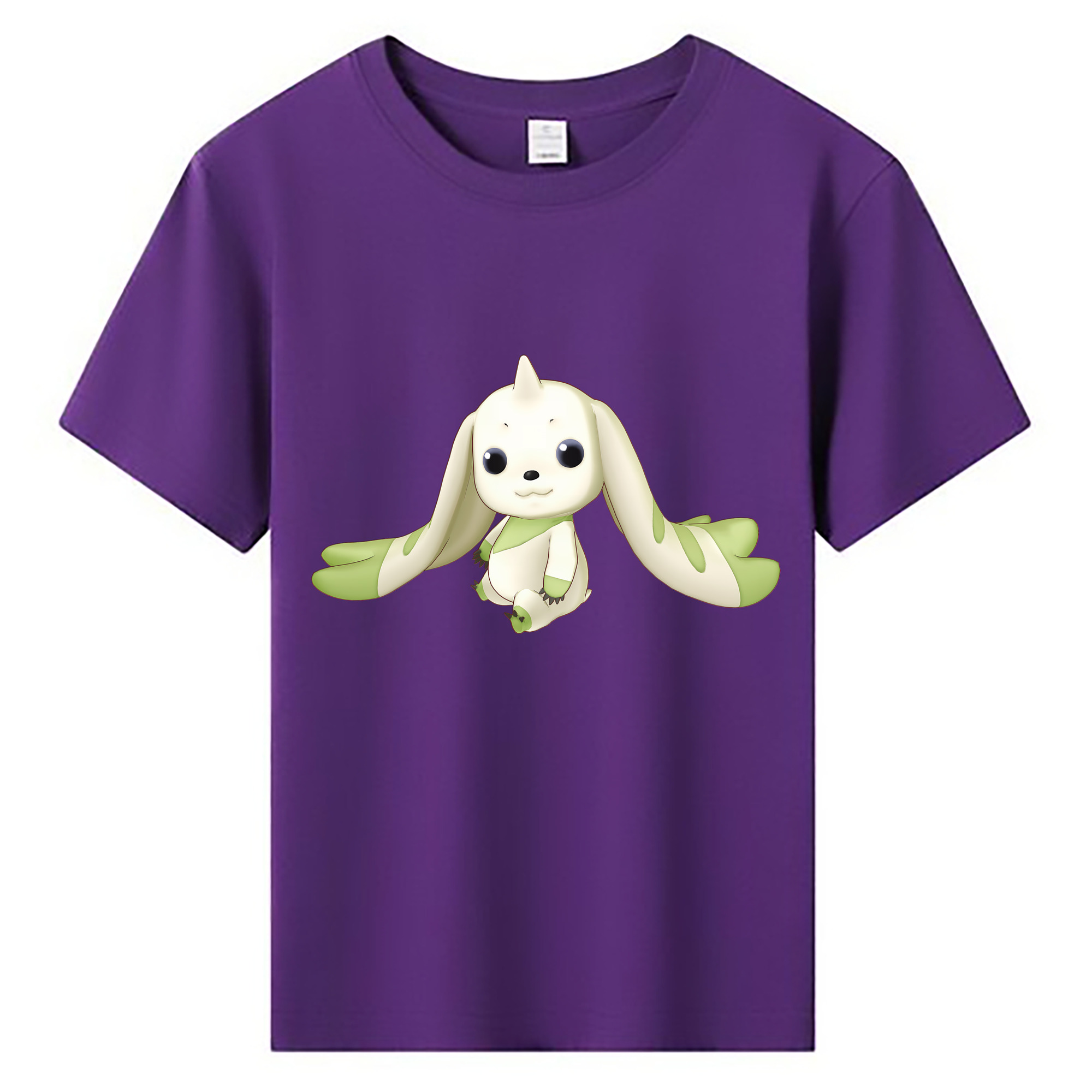 （画像用） Digimon デジタルモンスター/デジモン 綿100％キッズTシャツ（フロントプリント）