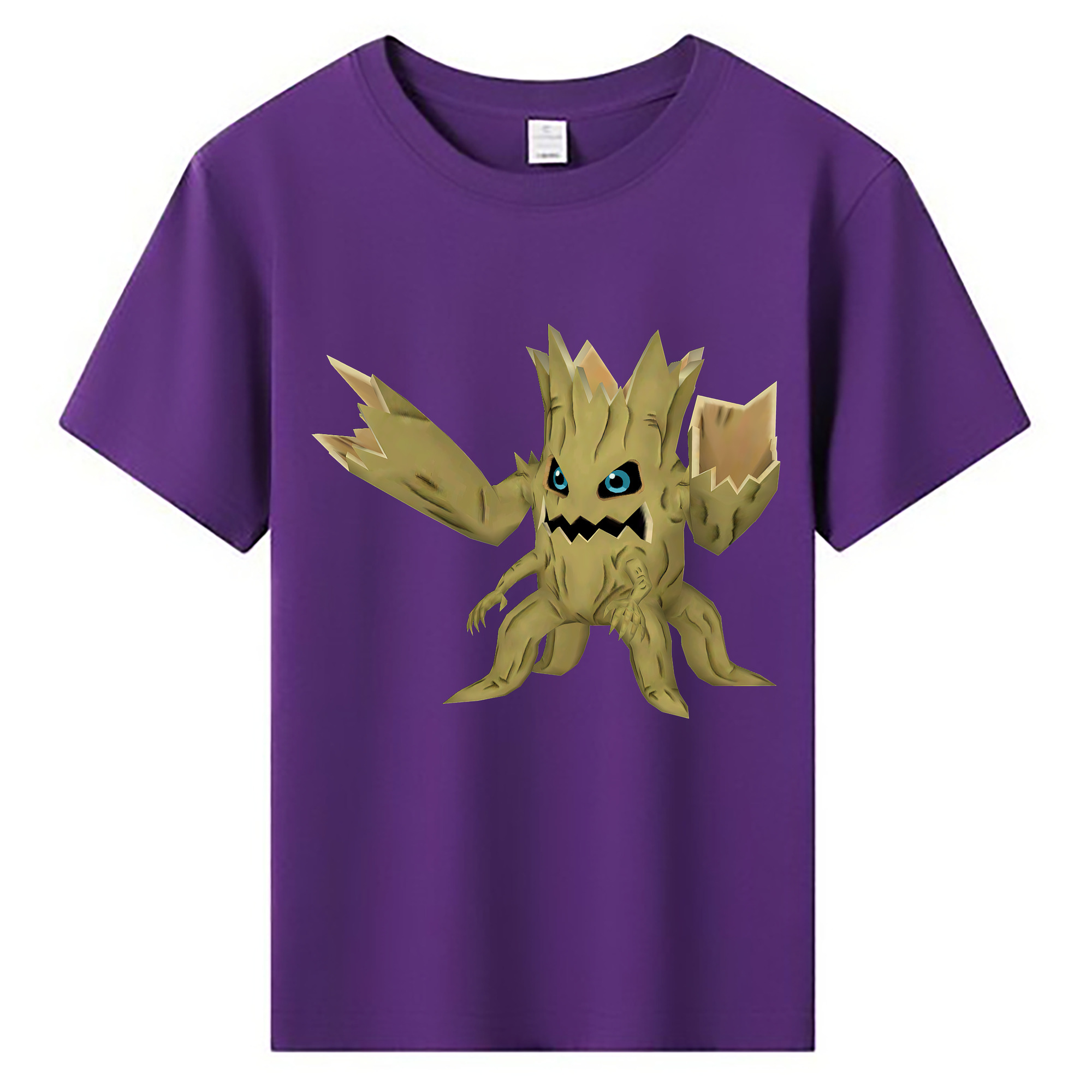 （画像用） Digimon デジタルモンスター/デジモン 綿100％キッズTシャツ（フロントプリント）