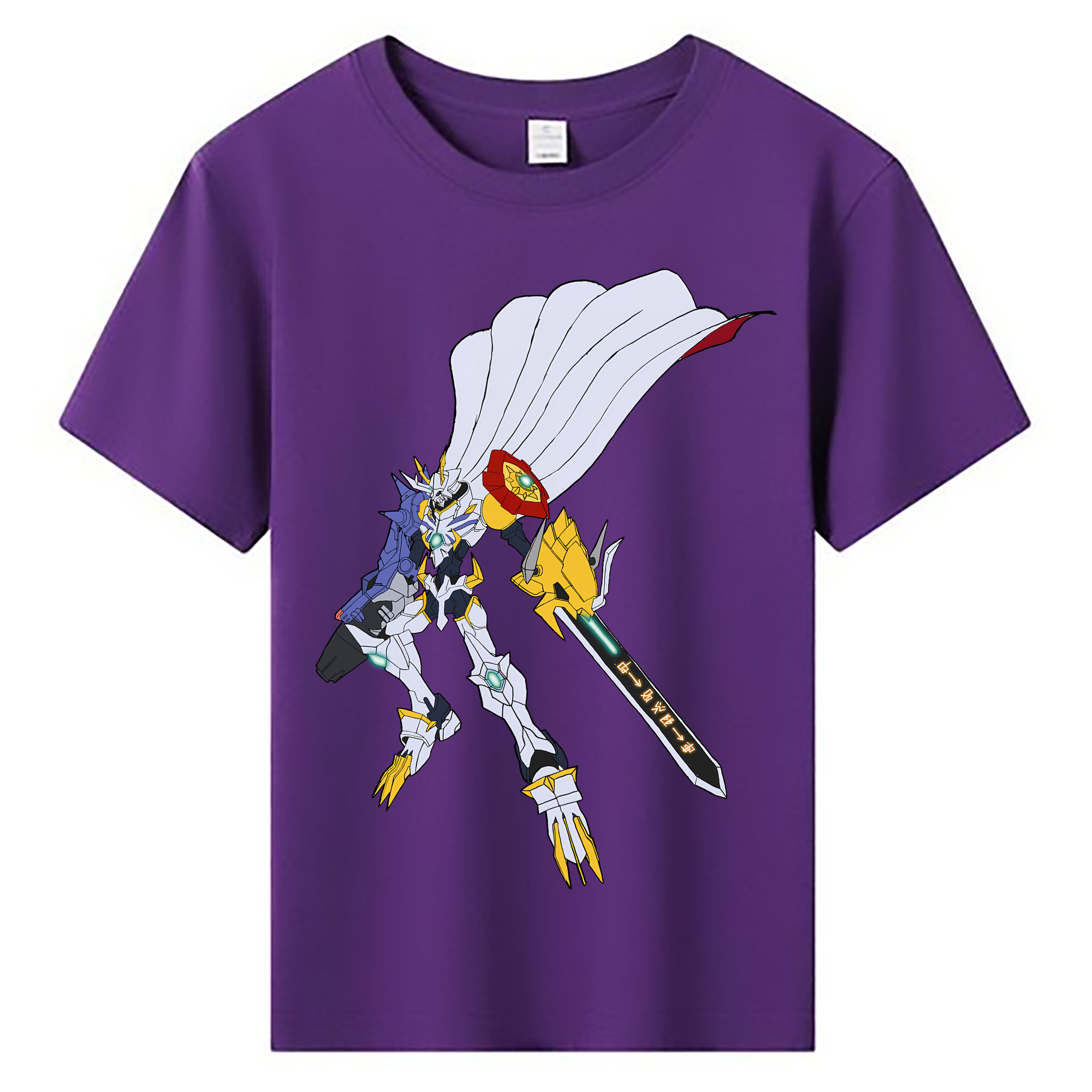 （画像用） Digimon デジタルモンスター/デジモン 綿100％キッズTシャツ（フロントプリント）