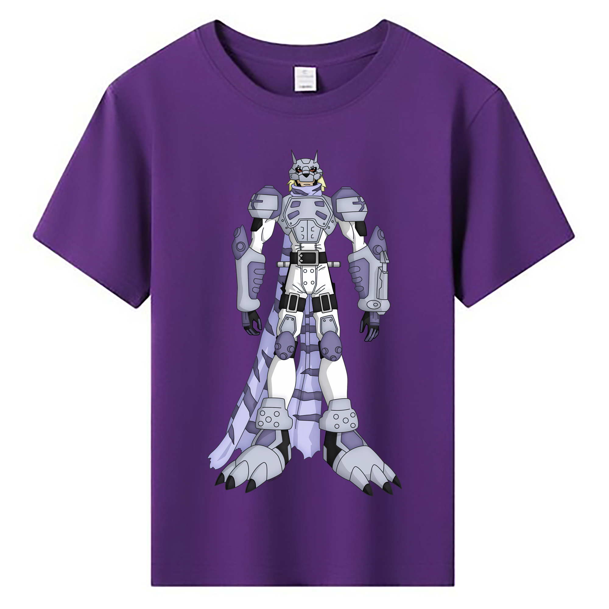 （画像用） Digimon デジタルモンスター/デジモン 綿100％キッズTシャツ（フロントプリント）