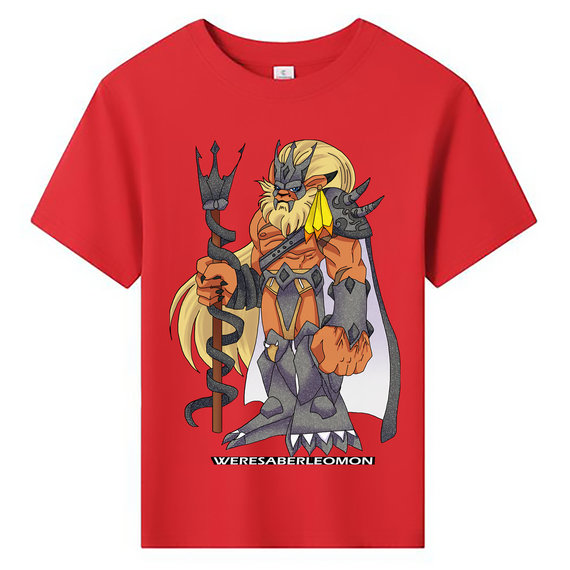 （画像用） Digimon デジタルモンスター/デジモン 綿100％キッズTシャツ（フロントプリント）