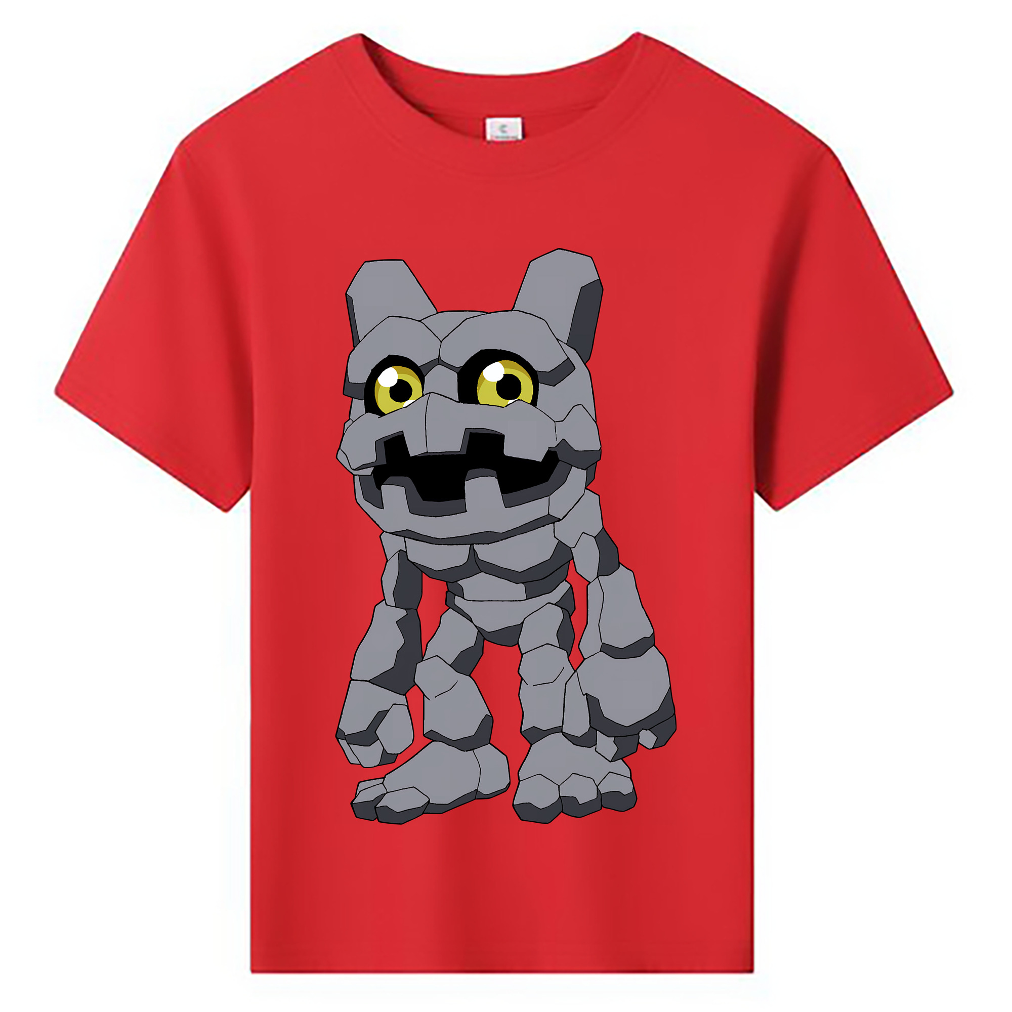 （画像用） Digimon デジタルモンスター/デジモン 綿100％キッズTシャツ（フロントプリント）