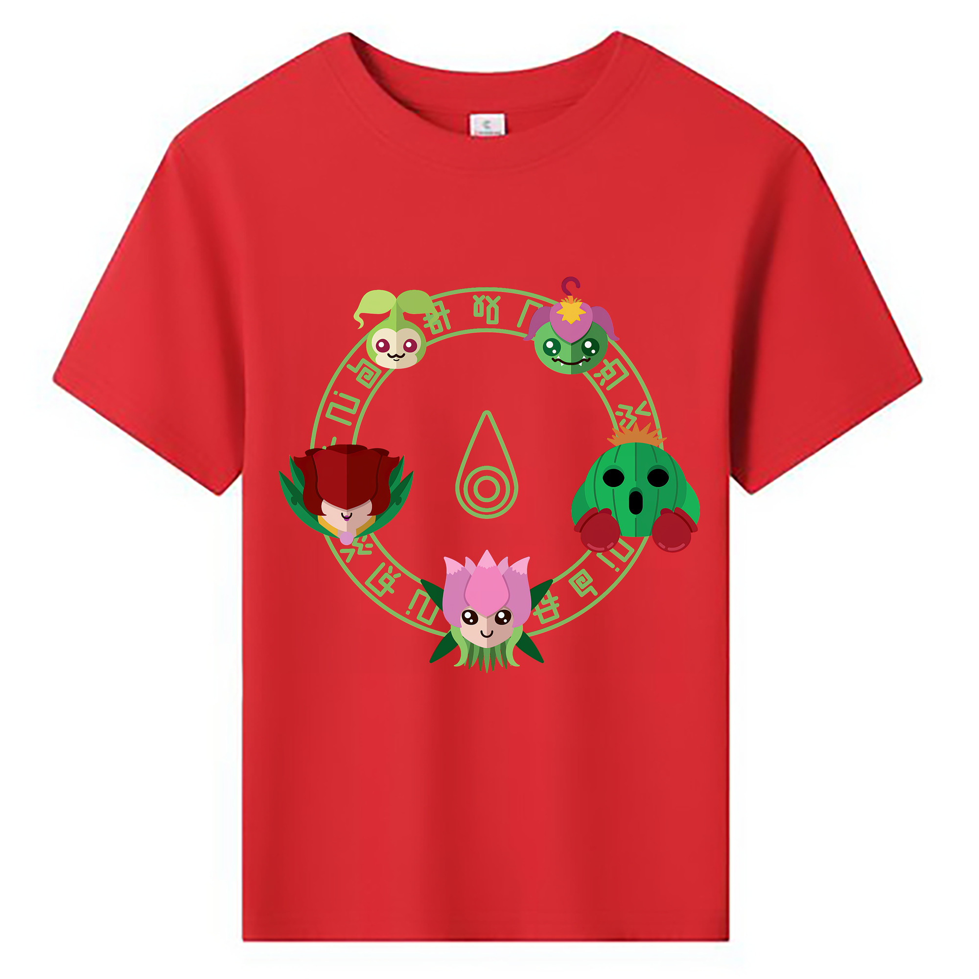 （画像用） Digimon デジタルモンスター/デジモン 綿100％キッズTシャツ（フロントプリント）