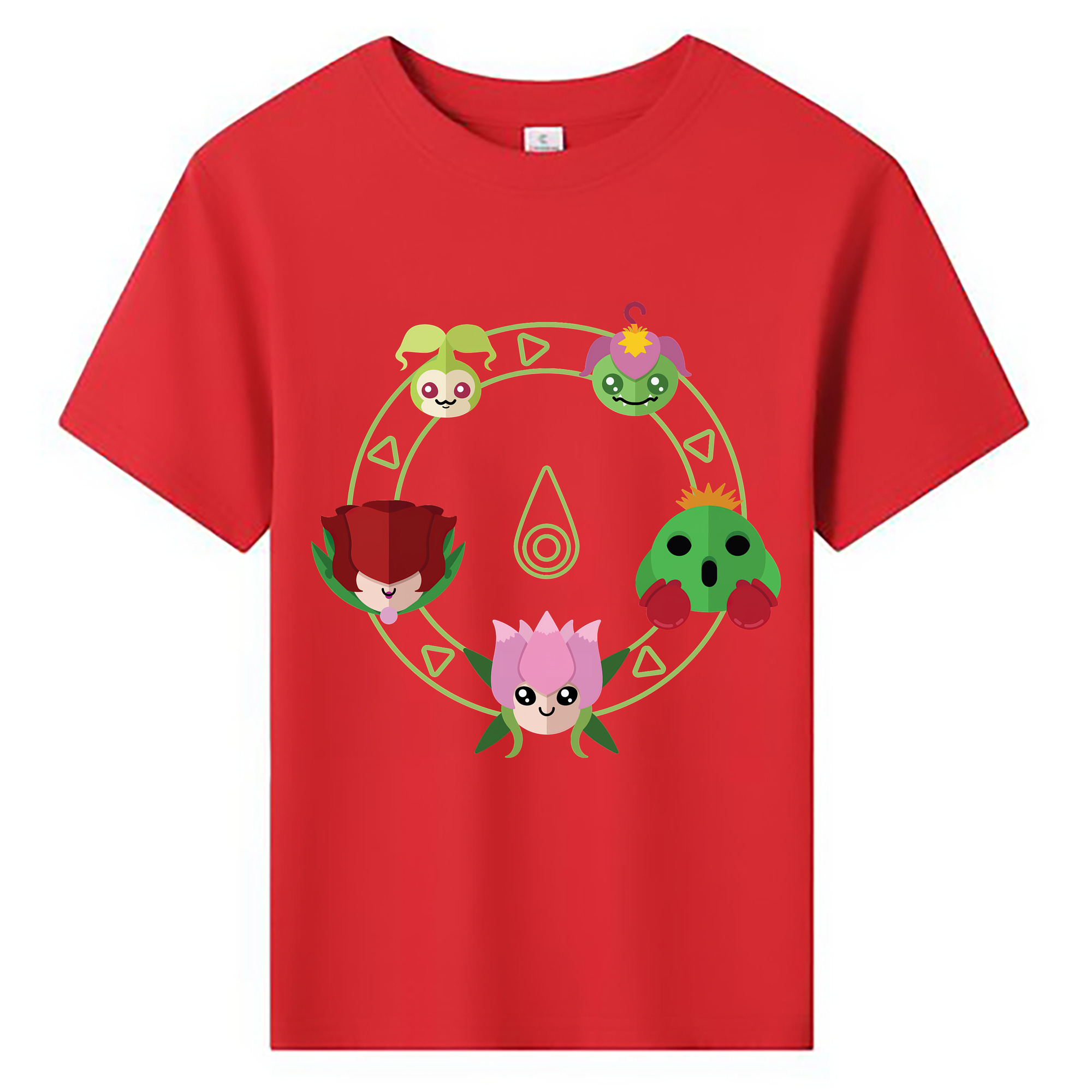 （画像用） Digimon デジタルモンスター/デジモン 綿100％キッズTシャツ（フロントプリント）