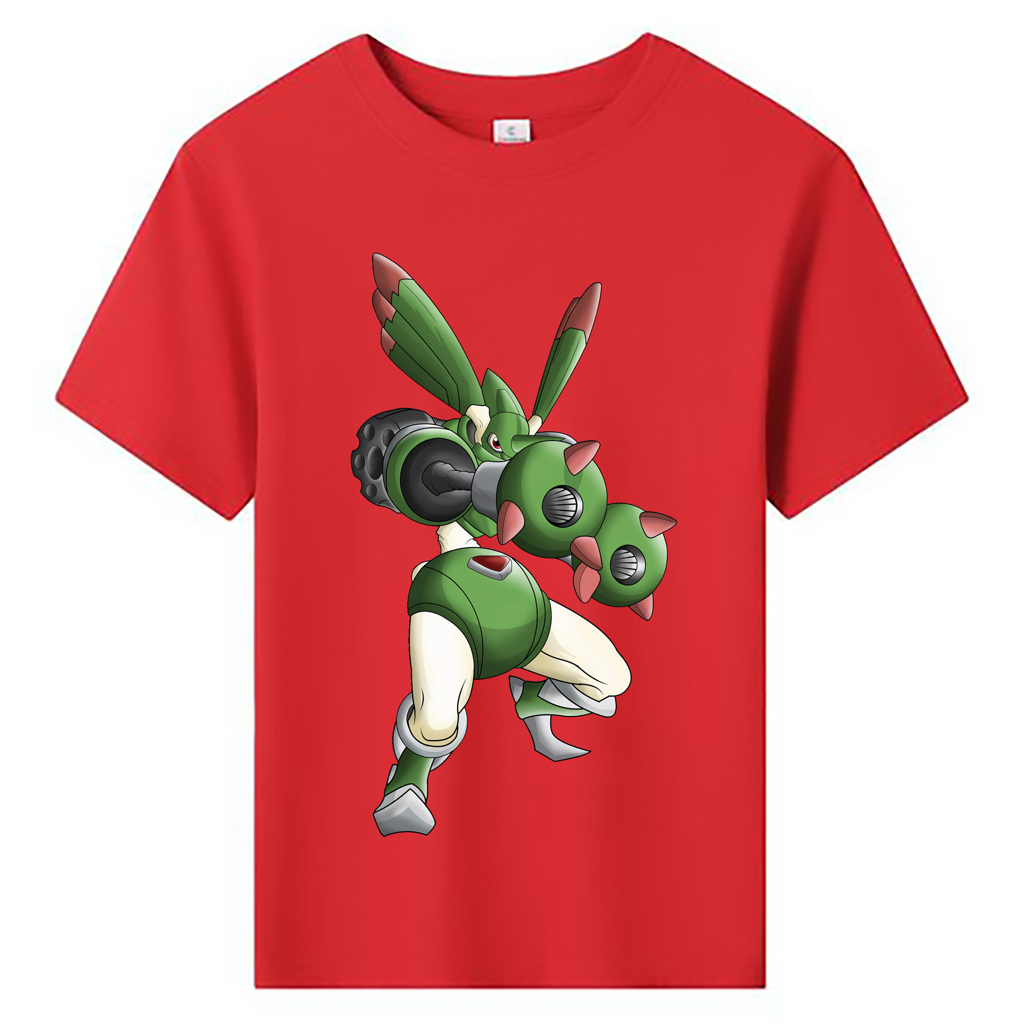 （画像用） Digimon デジタルモンスター/デジモン 綿100％キッズTシャツ（フロントプリント）