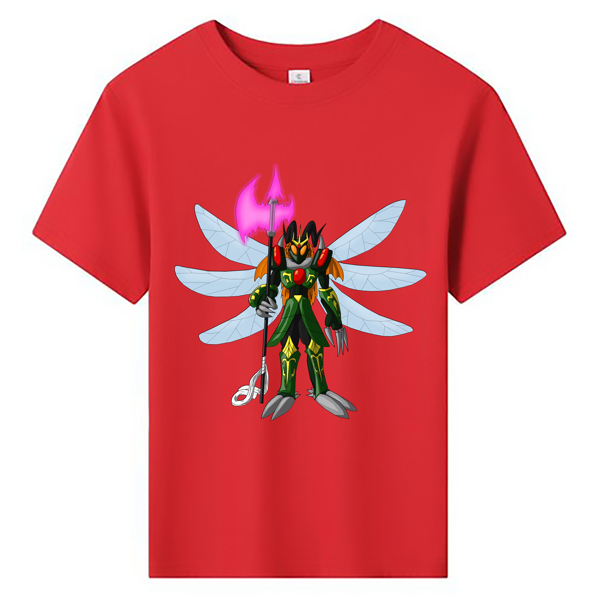 （画像用） Digimon デジタルモンスター/デジモン 綿100％キッズTシャツ（フロントプリント）