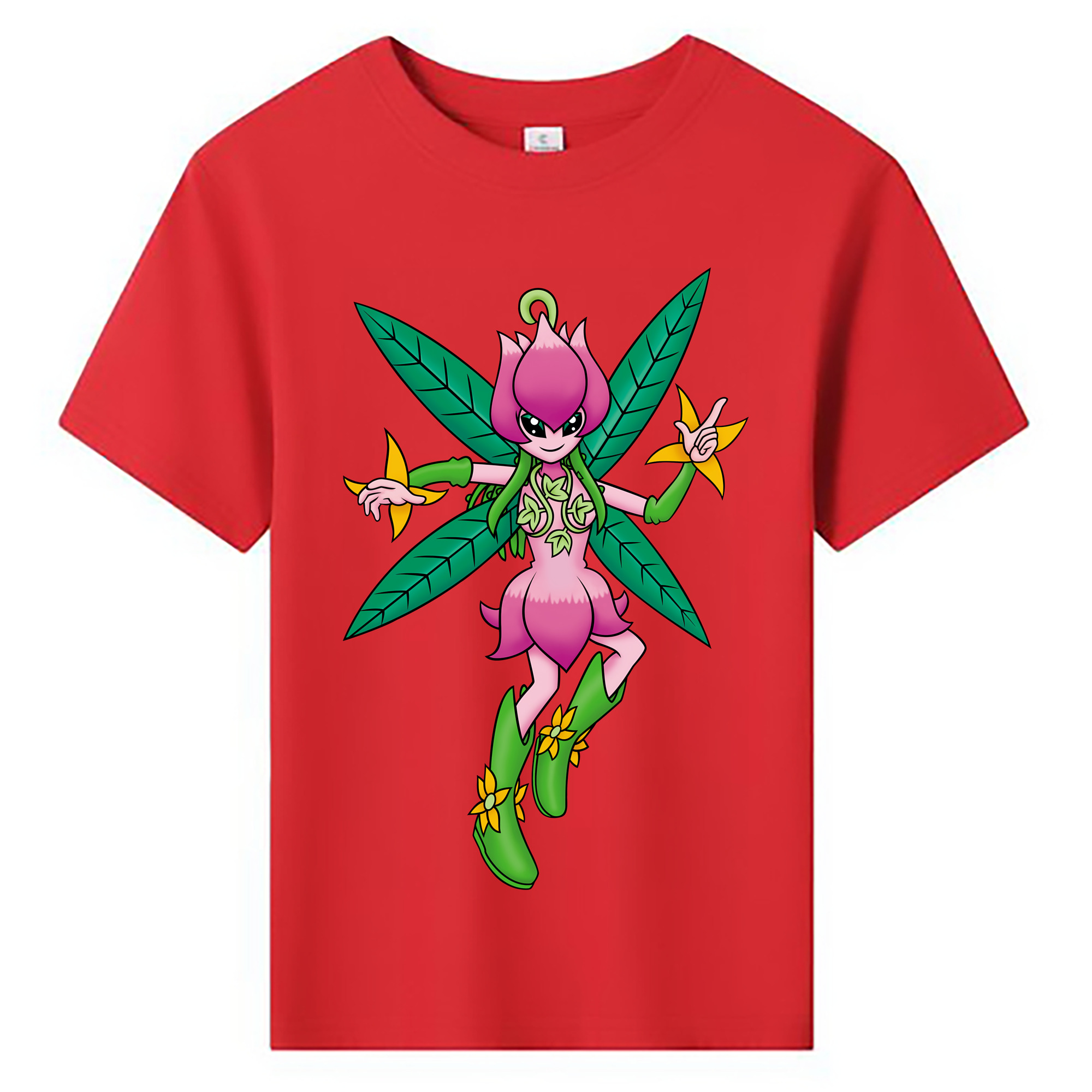 （画像用） Digimon デジタルモンスター/デジモン 綿100％キッズTシャツ（フロントプリント）