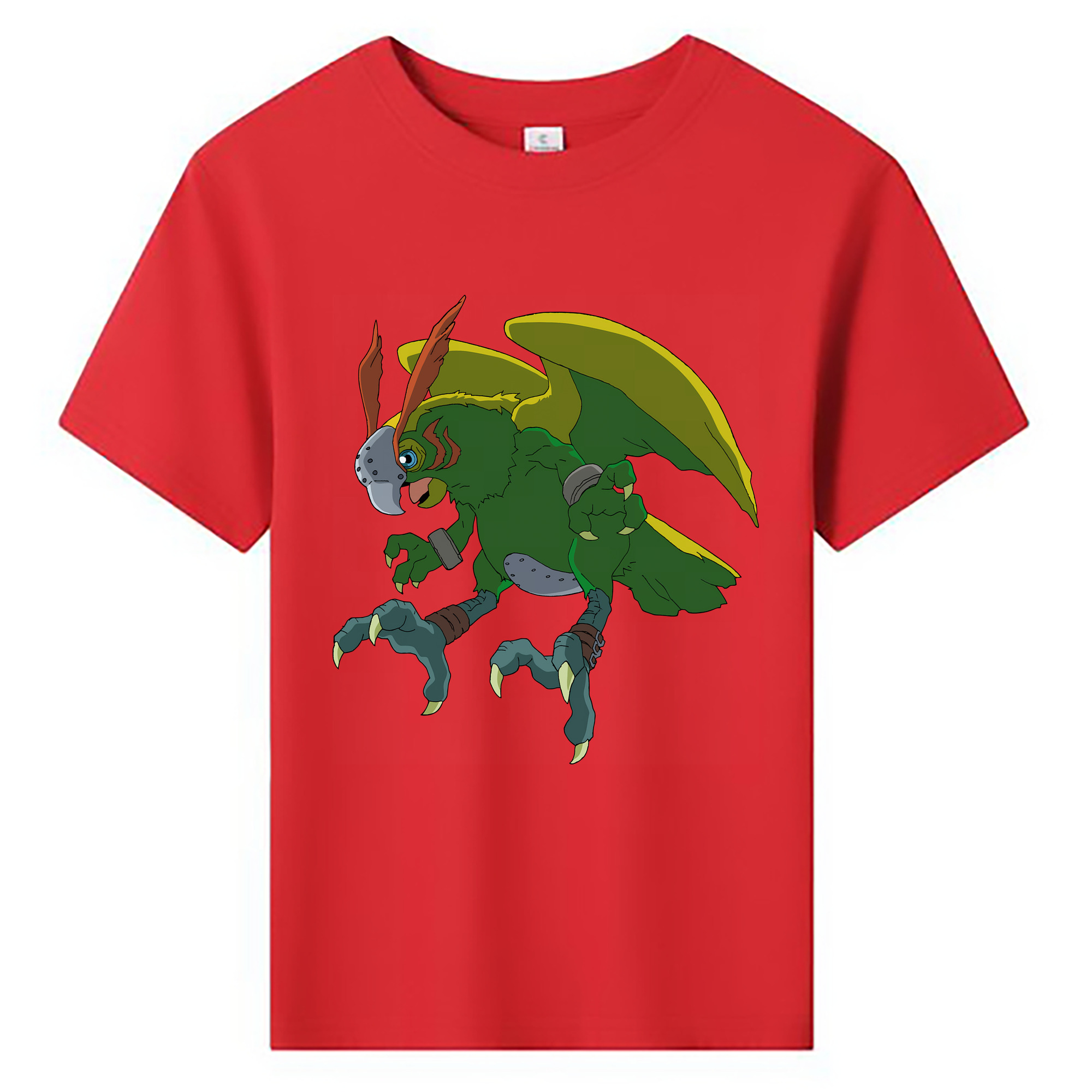 （画像用） Digimon デジタルモンスター/デジモン 綿100％キッズTシャツ（フロントプリント）