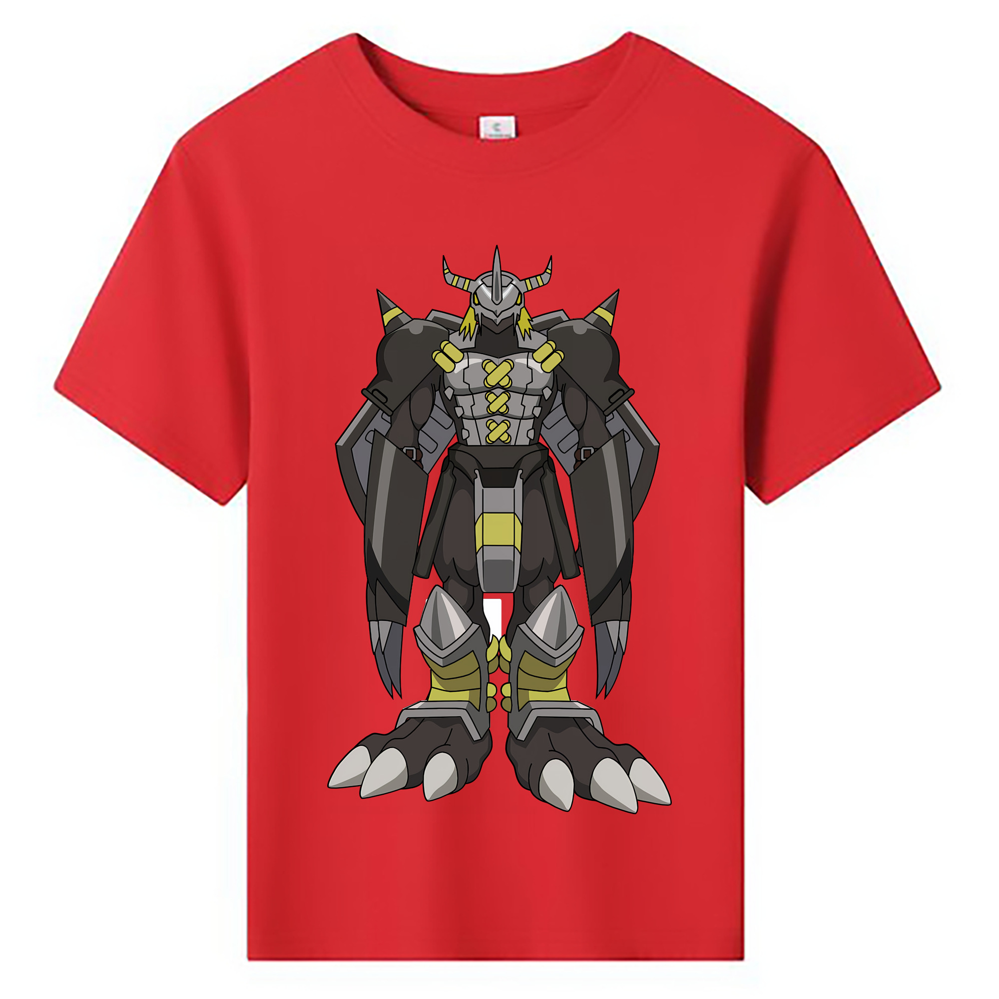 （画像用） Digimon デジタルモンスター/デジモン 綿100％キッズTシャツ（フロントプリント）