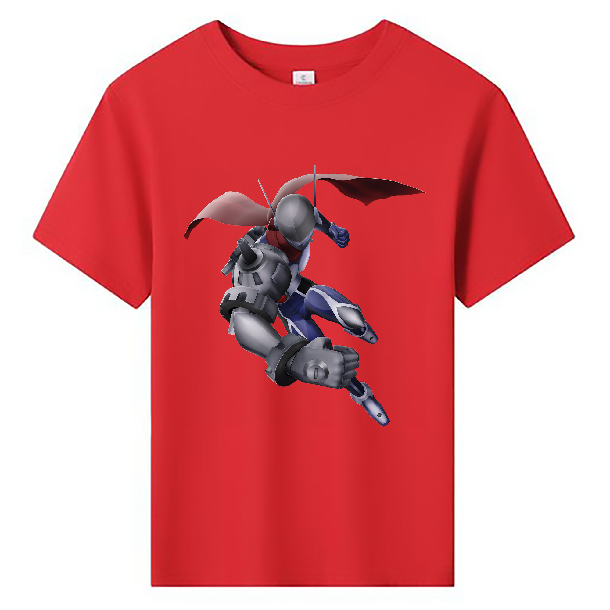 （画像用） Digimon デジタルモンスター/デジモン 綿100％キッズTシャツ（フロントプリント）