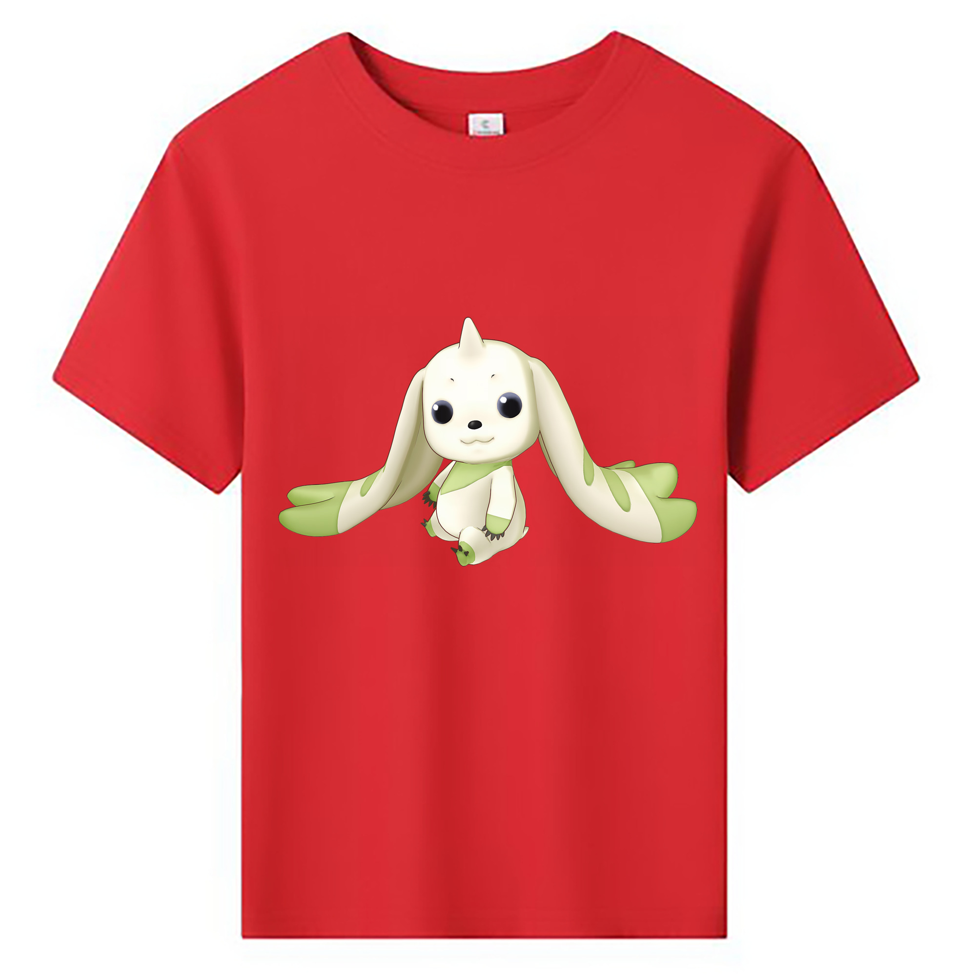 （画像用） Digimon デジタルモンスター/デジモン 綿100％キッズTシャツ（フロントプリント）