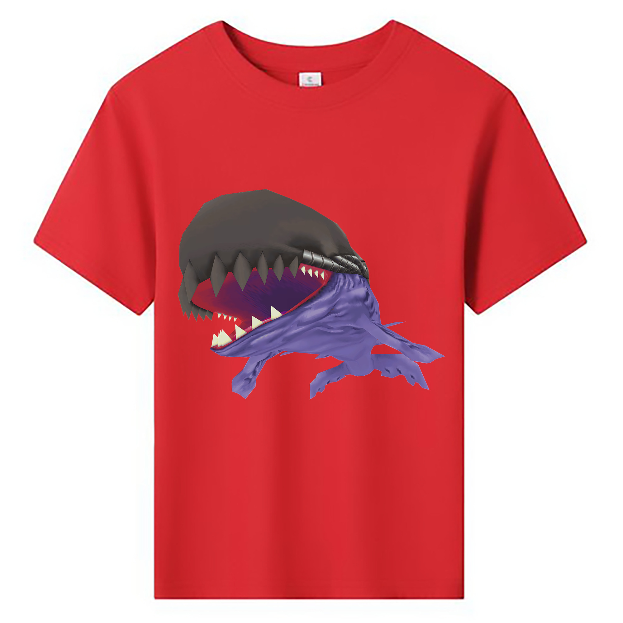 （画像用） Digimon デジタルモンスター/デジモン 綿100％キッズTシャツ（フロントプリント）