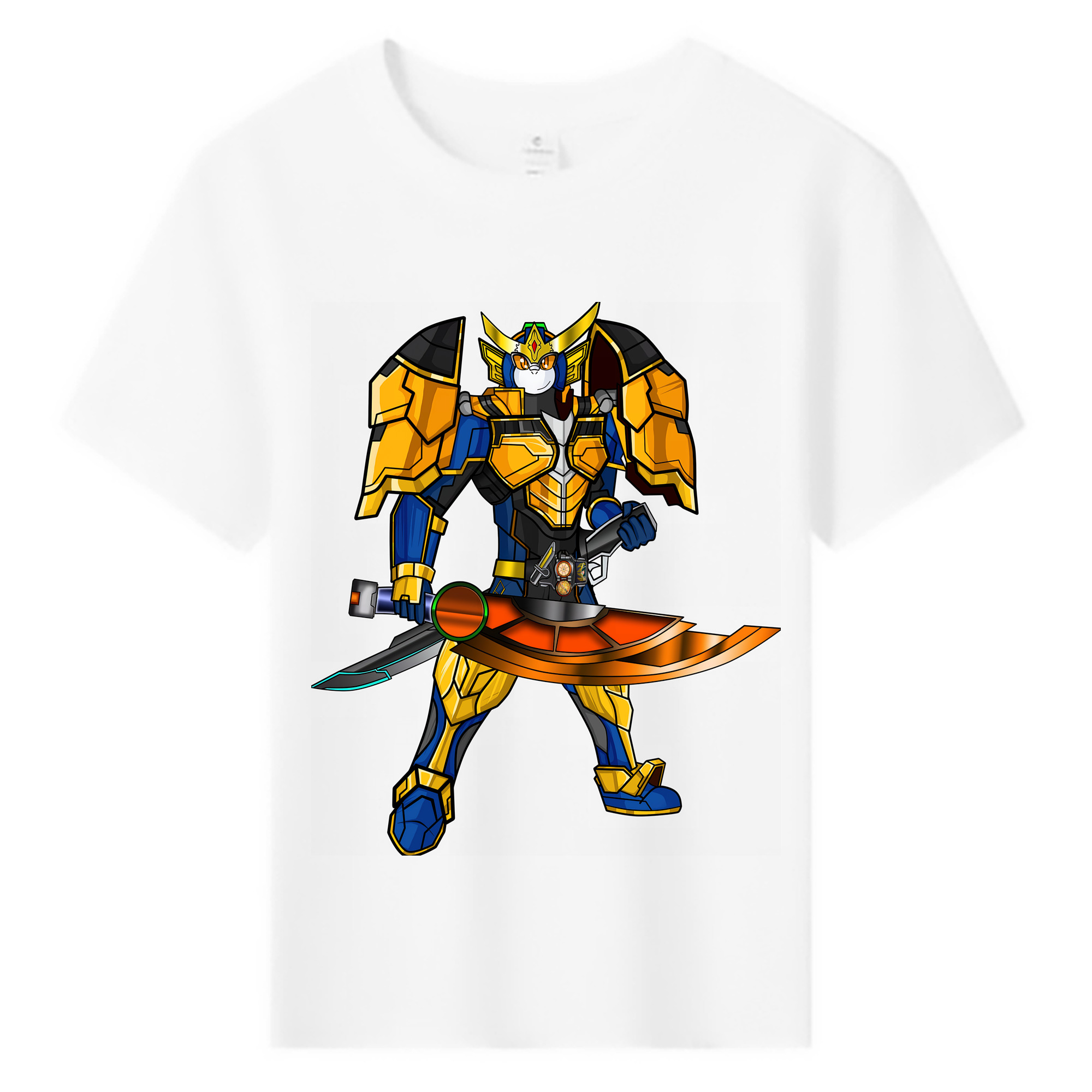 （画像用） Digimon デジタルモンスター/デジモン 綿100％キッズTシャツ（フロントプリント）