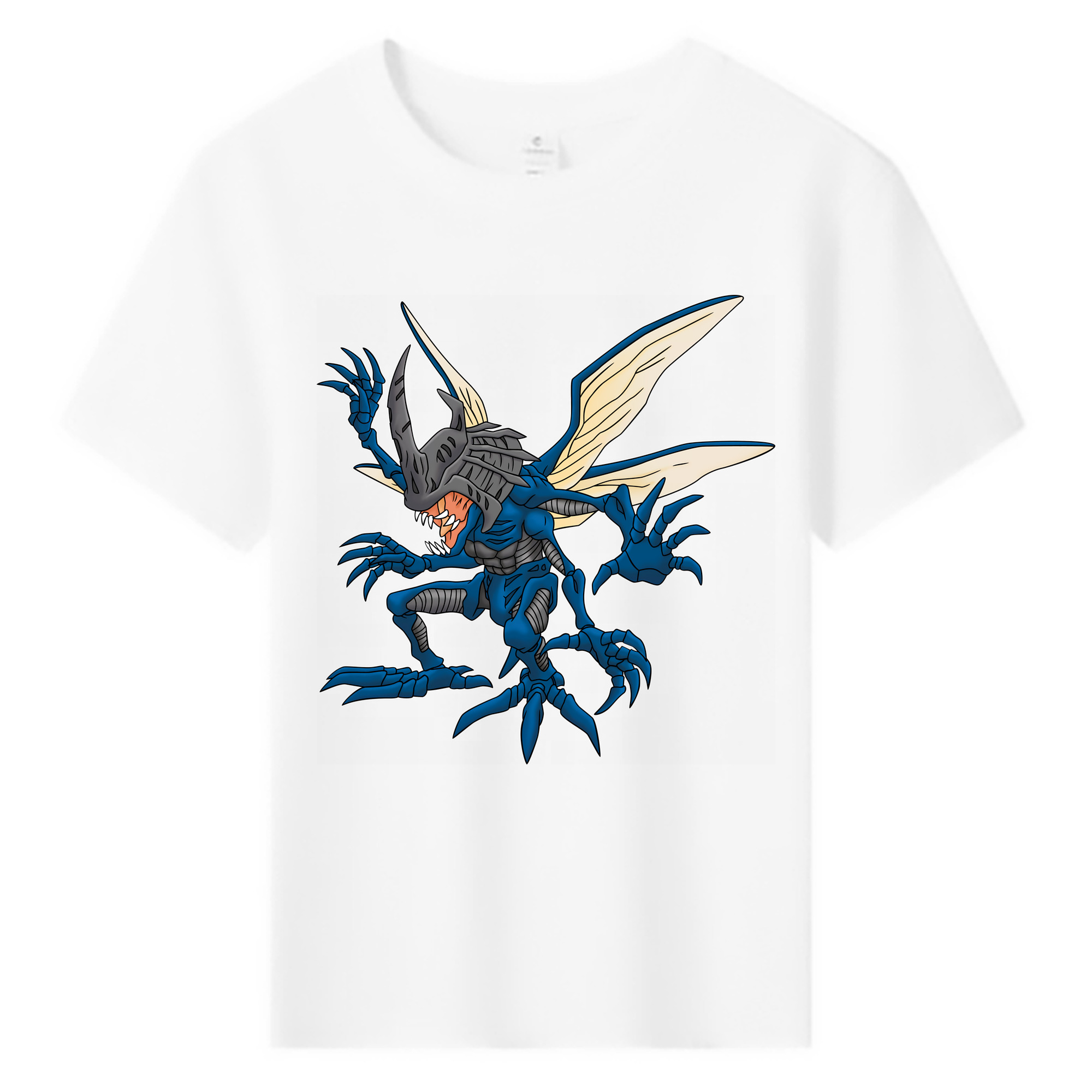 （画像用） Digimon デジタルモンスター/デジモン 綿100％キッズTシャツ（フロントプリント）
